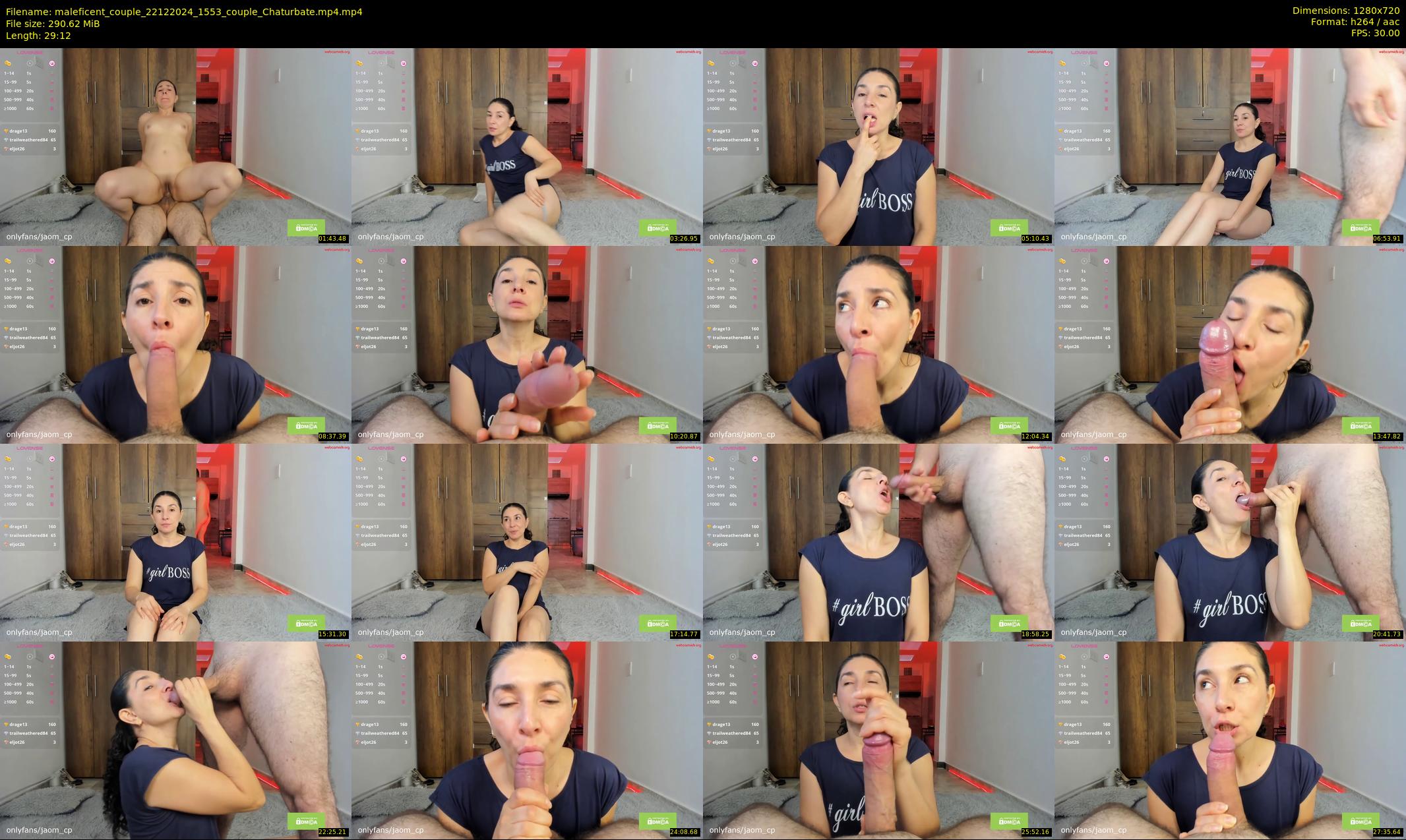 maleficent_couple — 30 minute Chaturbate couple cam show recording, 720p, Dec 22, 2024