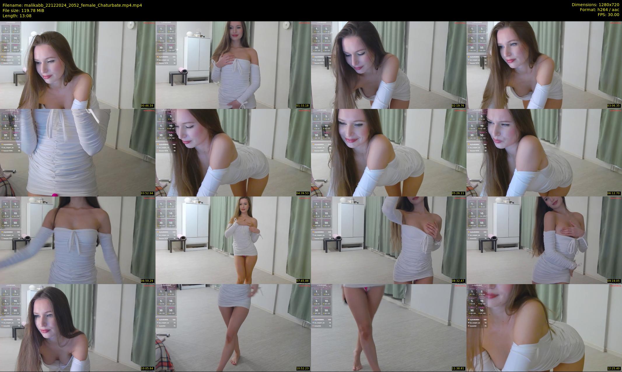 malikabb — 14 minute Chaturbate female cam show recording, 720p, Dec 22, 2024