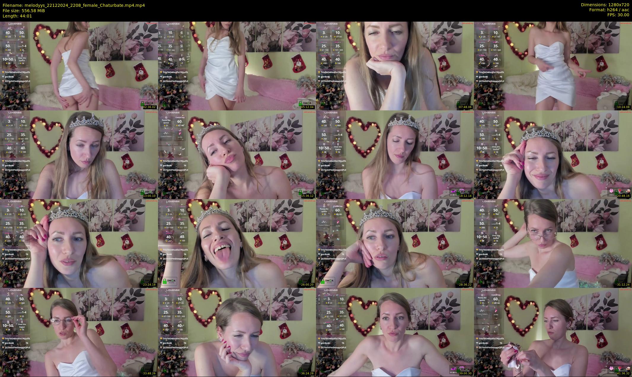 melodyys — 45 minute Chaturbate female cam show recording, 720p, Dec 22, 2024