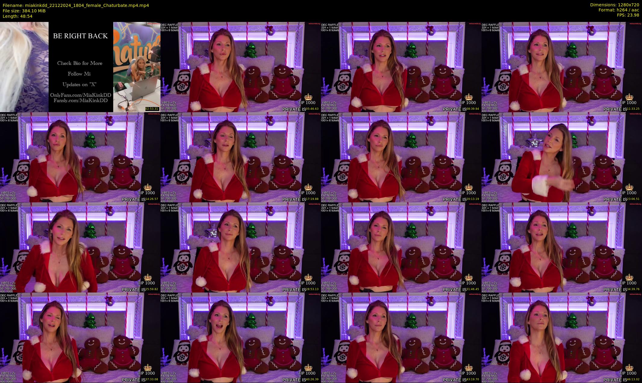 miakinkdd — 49 minute Chaturbate female cam show recording, 720p, Dec 22, 2024