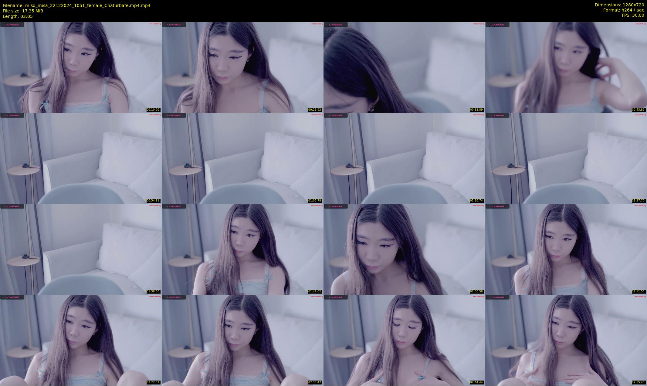 miso_misa — 4 minute Chaturbate female cam show recording, 720p, Dec 22, 2024