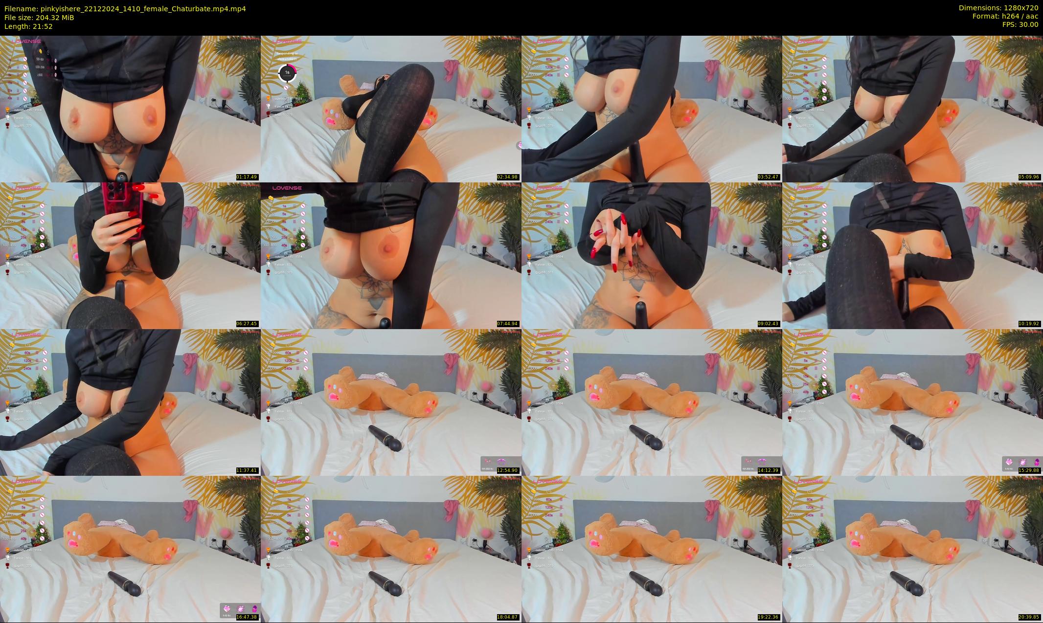 pinkyishere — 22 minute Chaturbate female cam show recording, 720p, Dec 22, 2024