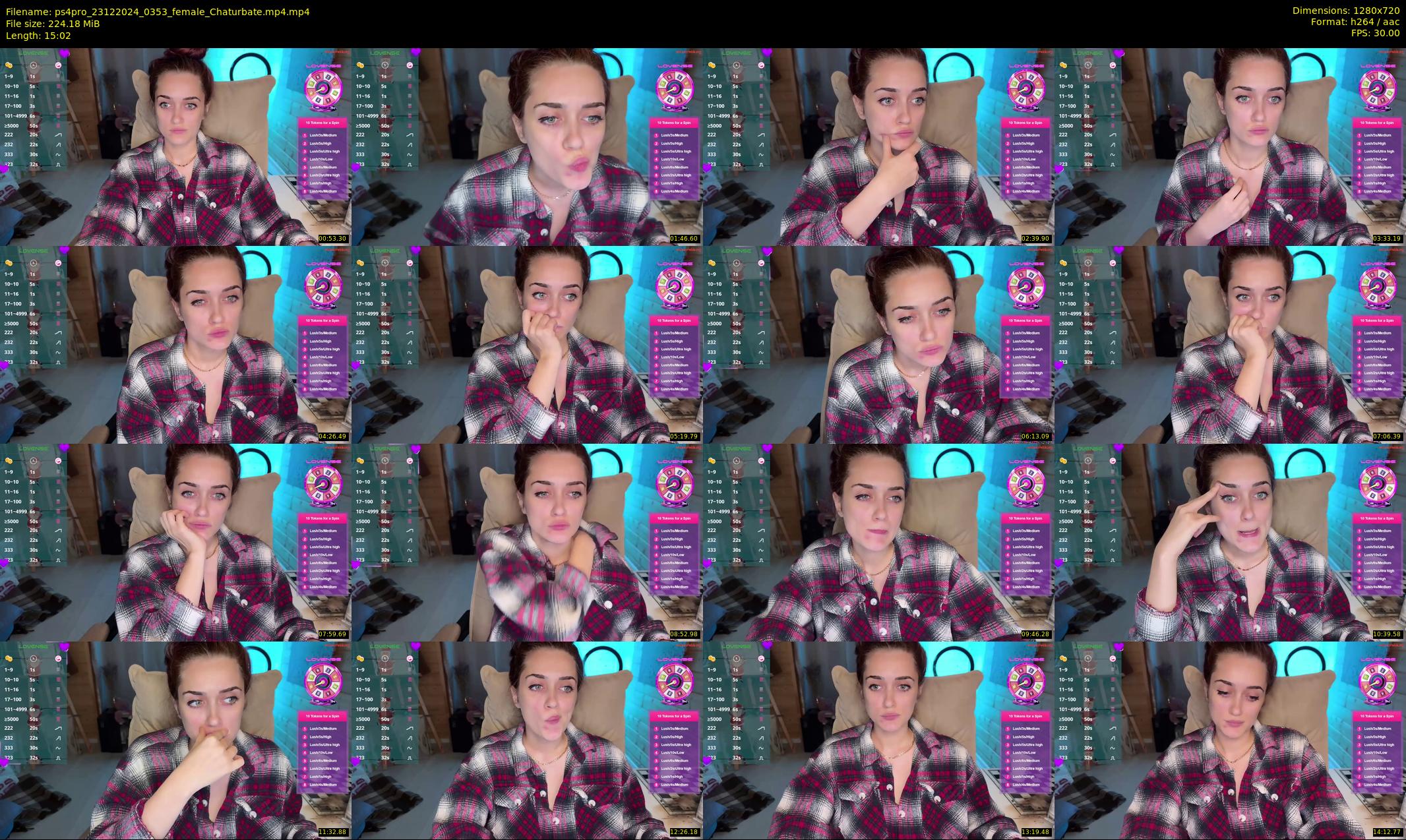 ps4pro — 16 minute Chaturbate female cam show recording, 720p, Dec 23, 2024
