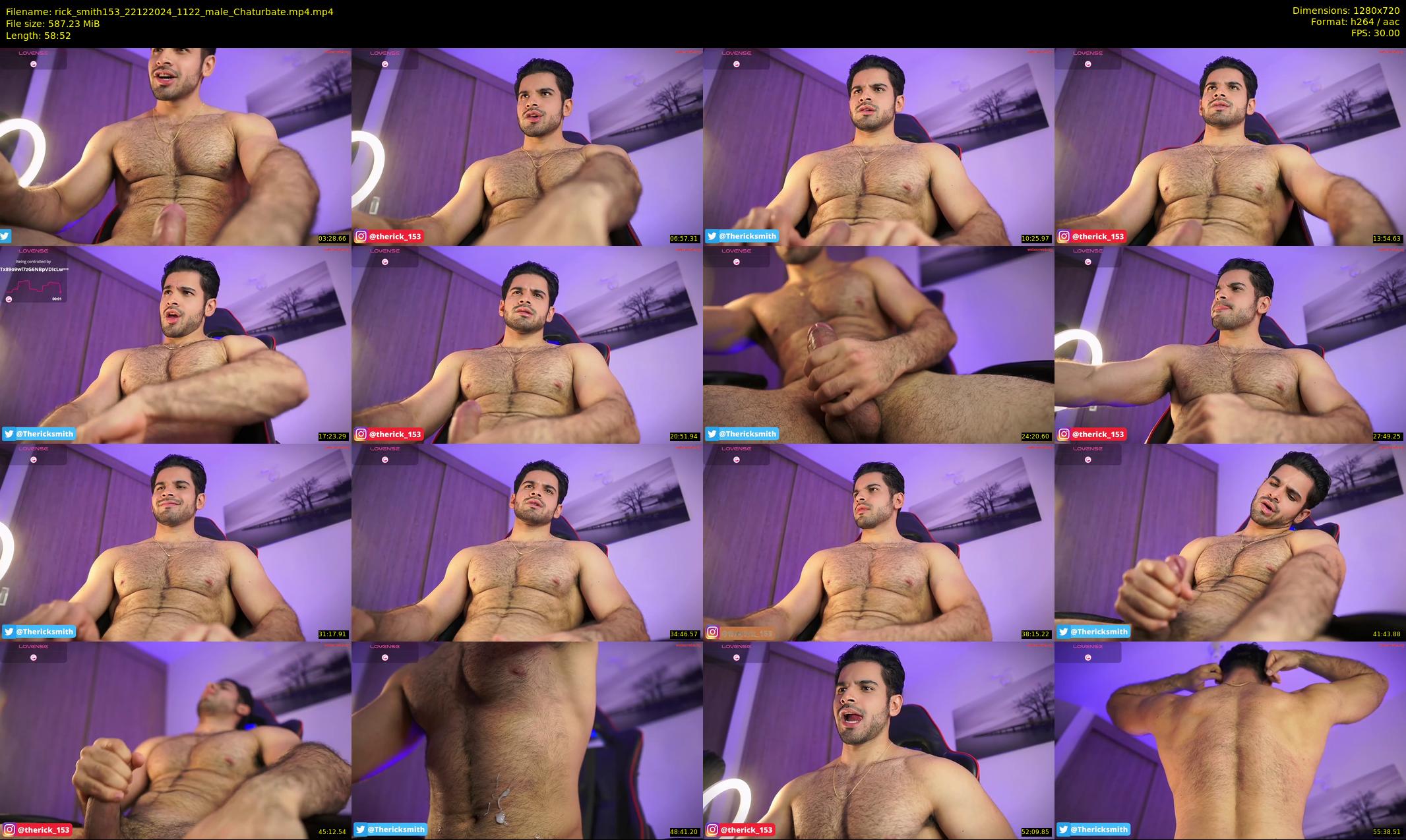 rick_smith153 — 59 minute Chaturbate male cam show recording, 720p, Dec 22, 2024