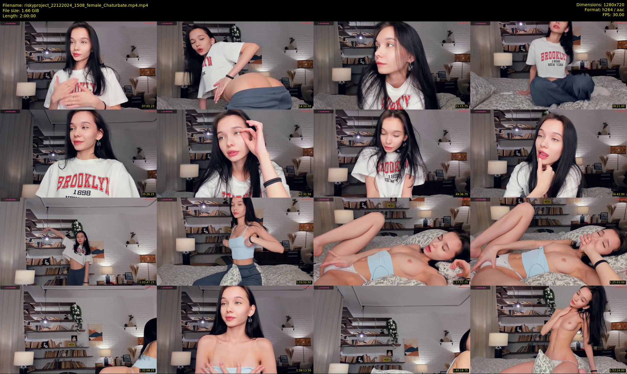 riskyproject — 120 minute Chaturbate couple cam show recording, 720p, Dec 22, 2024