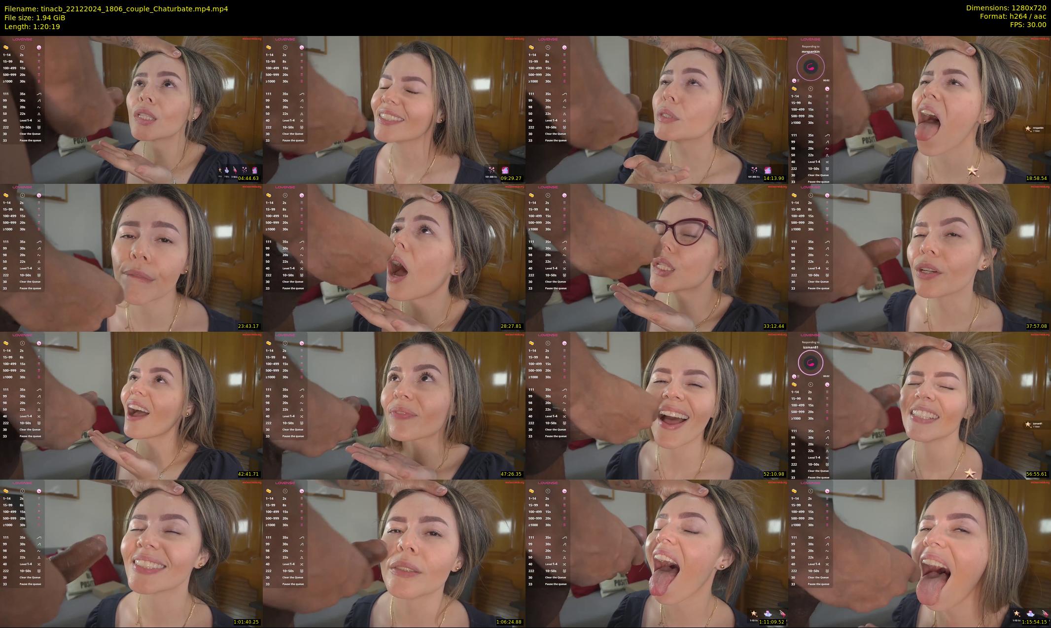 tinacb — 81 minute Chaturbate female cam show recording, 720p, Dec 22, 2024