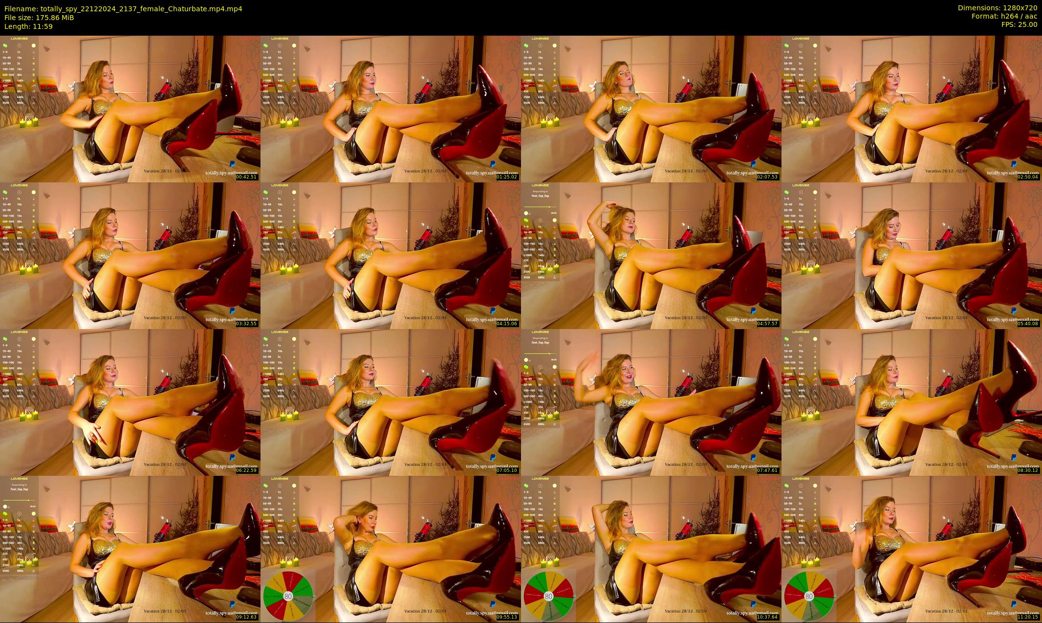 totally_spy — 12 minute Chaturbate female cam show recording, 720p, Dec 22, 2024