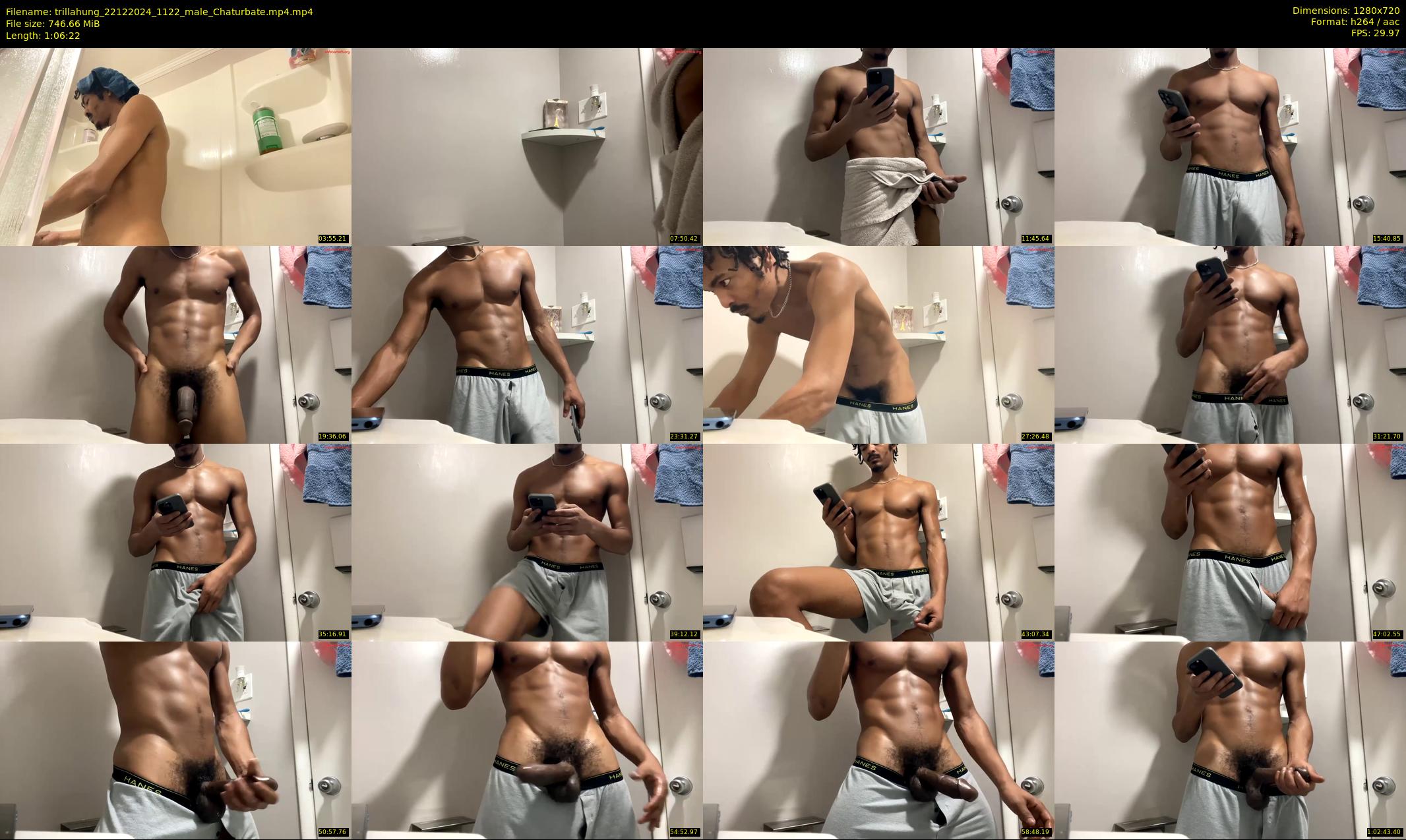trillahung — 67 minute Chaturbate male cam show recording, 720p, Dec 22, 2024