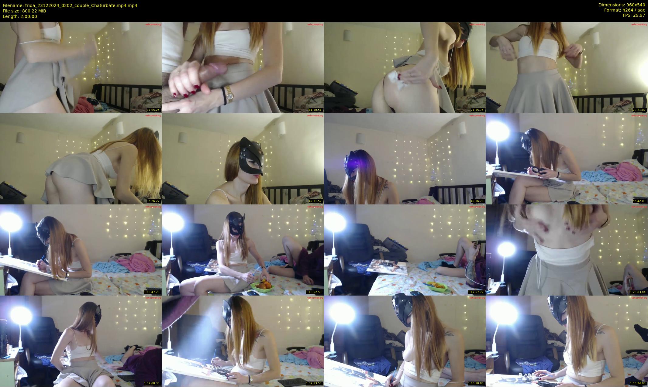 trioa — 120 minute Chaturbate couple cam show recording, 480p, Dec 23, 2024