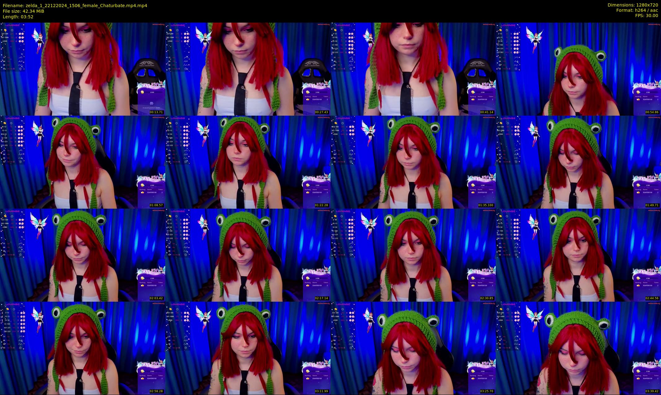 zelda_1 — 4 minute Chaturbate female cam show recording, 720p, Dec 22, 2024