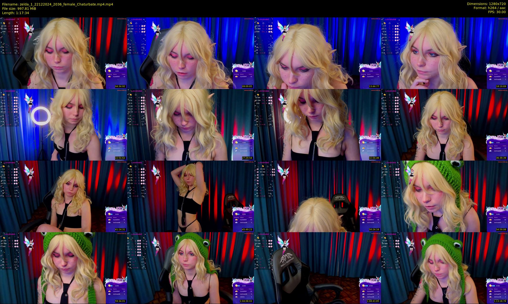 zelda_1 — 78 minute Chaturbate female cam show recording, 720p, Dec 22, 2024
