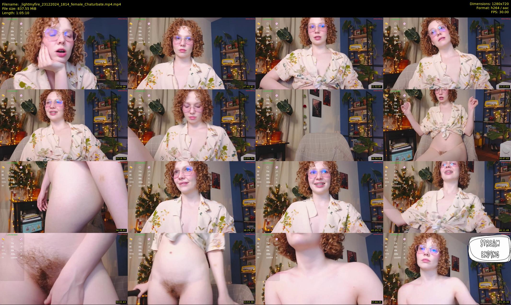 _lightmyfire — 66 minute Chaturbate female cam show recording, 720p, Dec 23, 2024