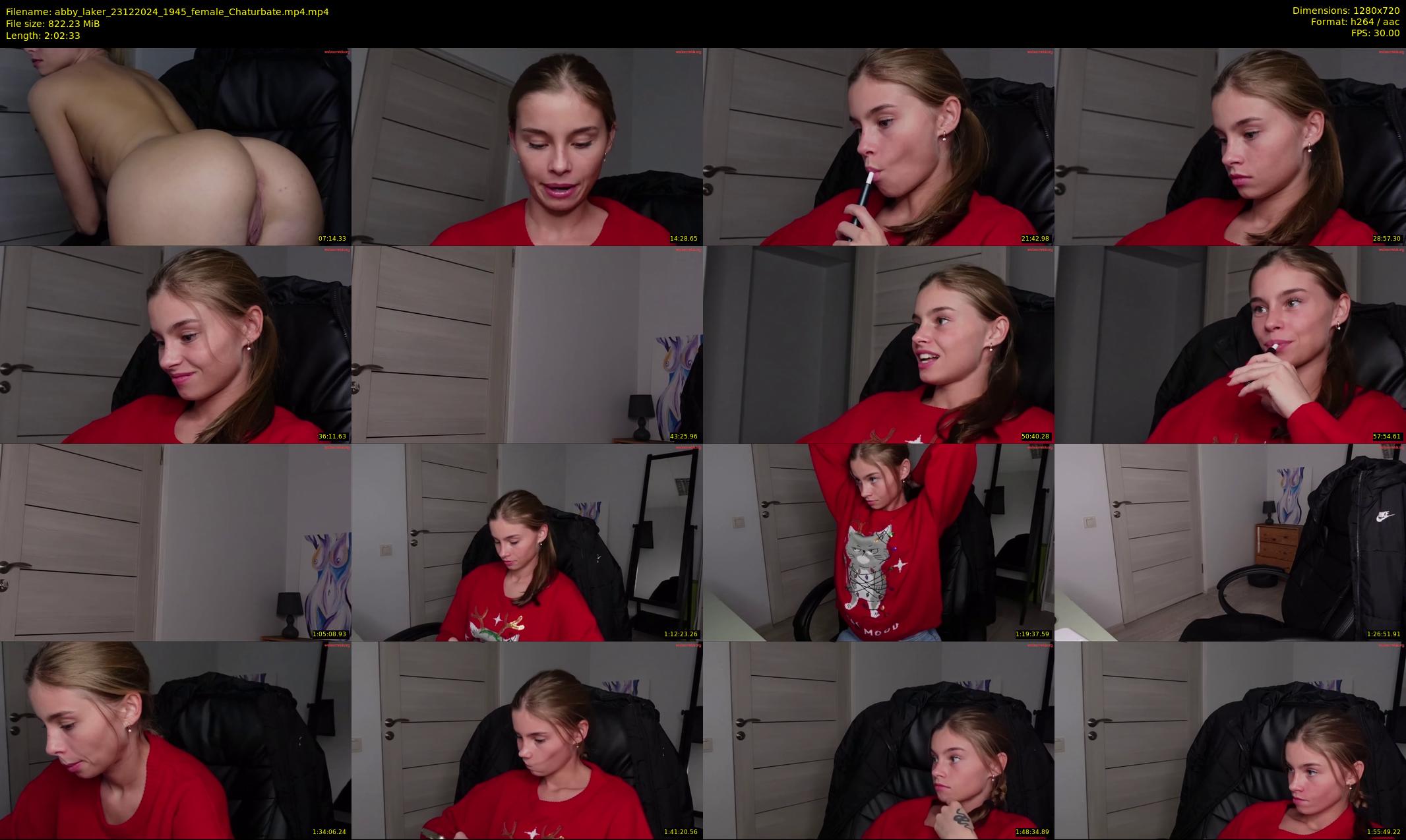 abby_laker — 123 minute Chaturbate female cam show recording, 720p, Dec 23, 2024