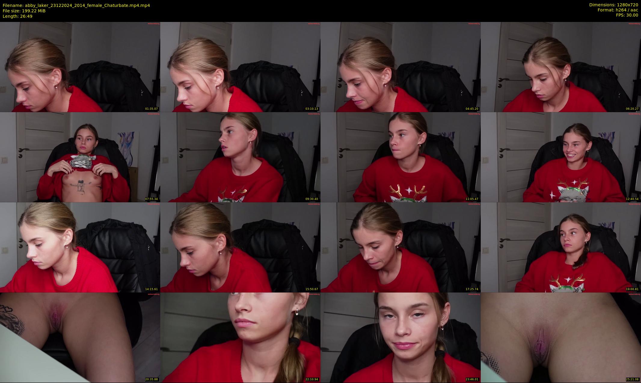 abby_laker — 27 minute Chaturbate female cam show recording, 720p, Dec 23, 2024