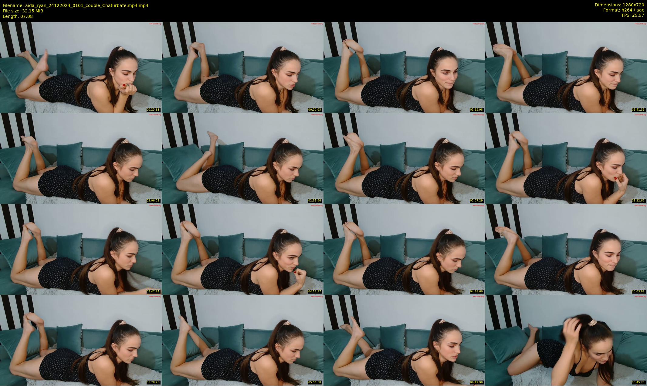 aida_ryan — 8 minute Chaturbate couple cam show recording, 720p, Dec 24, 2024