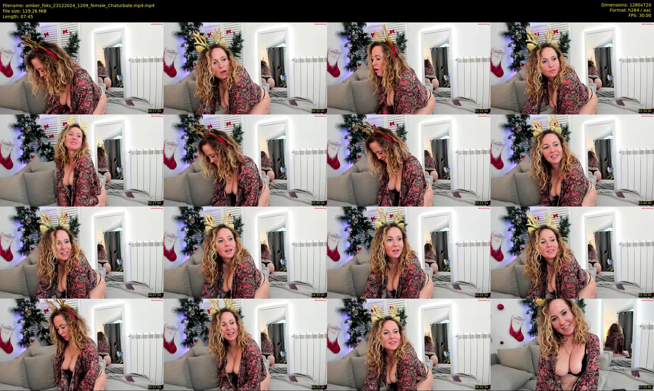 amber_foks — 8 minute Chaturbate female cam show recording, 720p, Dec 23, 2024