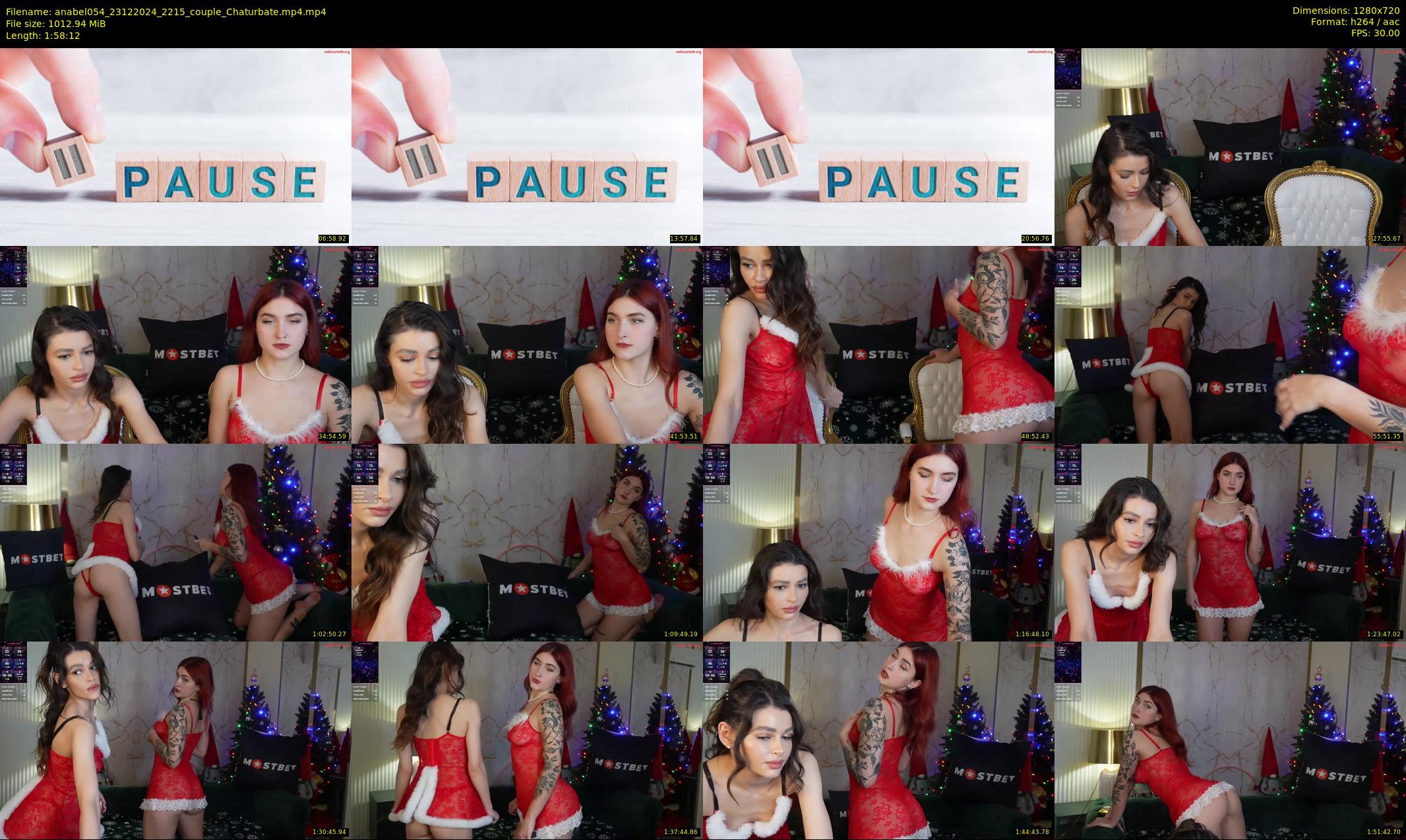 anabel054 — 119 minute Chaturbate female cam show recording, 720p, Dec 23, 2024