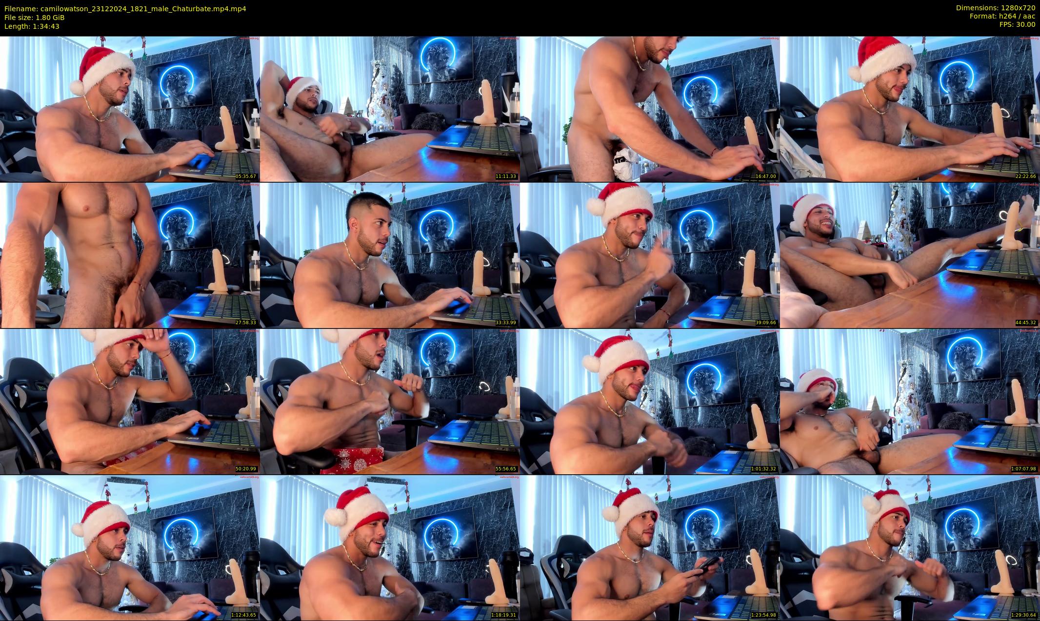 camilowatson — 95 minute Chaturbate male cam show recording, 720p, Dec 23, 2024