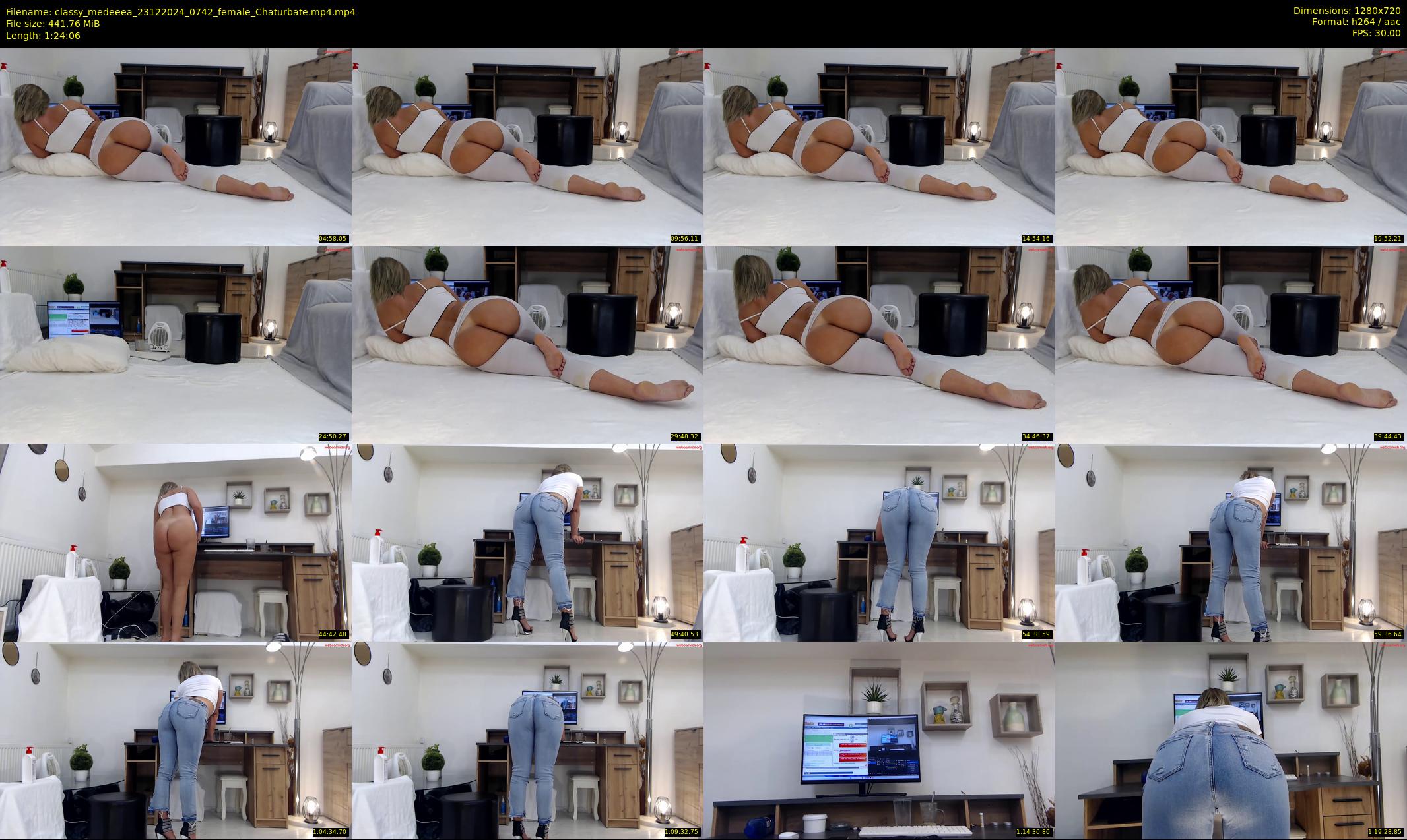 classy_medeeea — 85 minute Chaturbate female cam show recording, 720p, Dec 23, 2024