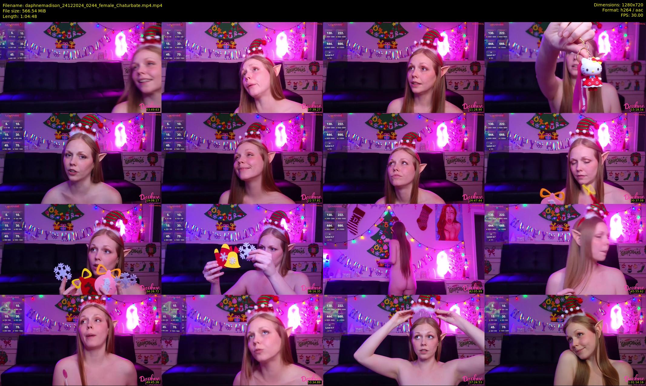 daphnemadison — 65 minute Chaturbate couple cam show recording, 720p, Dec 24, 2024