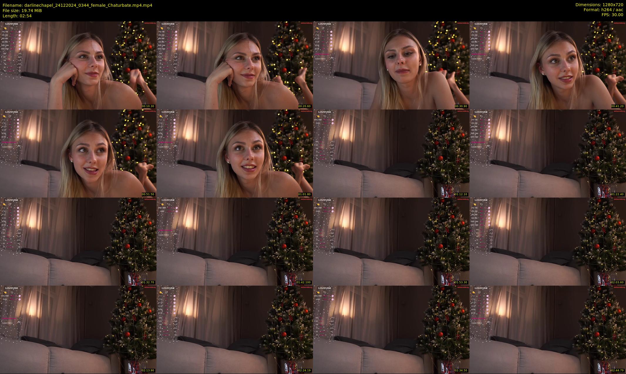 darlinechapel — 3 minute Chaturbate female cam show recording, 720p, Dec 24, 2024