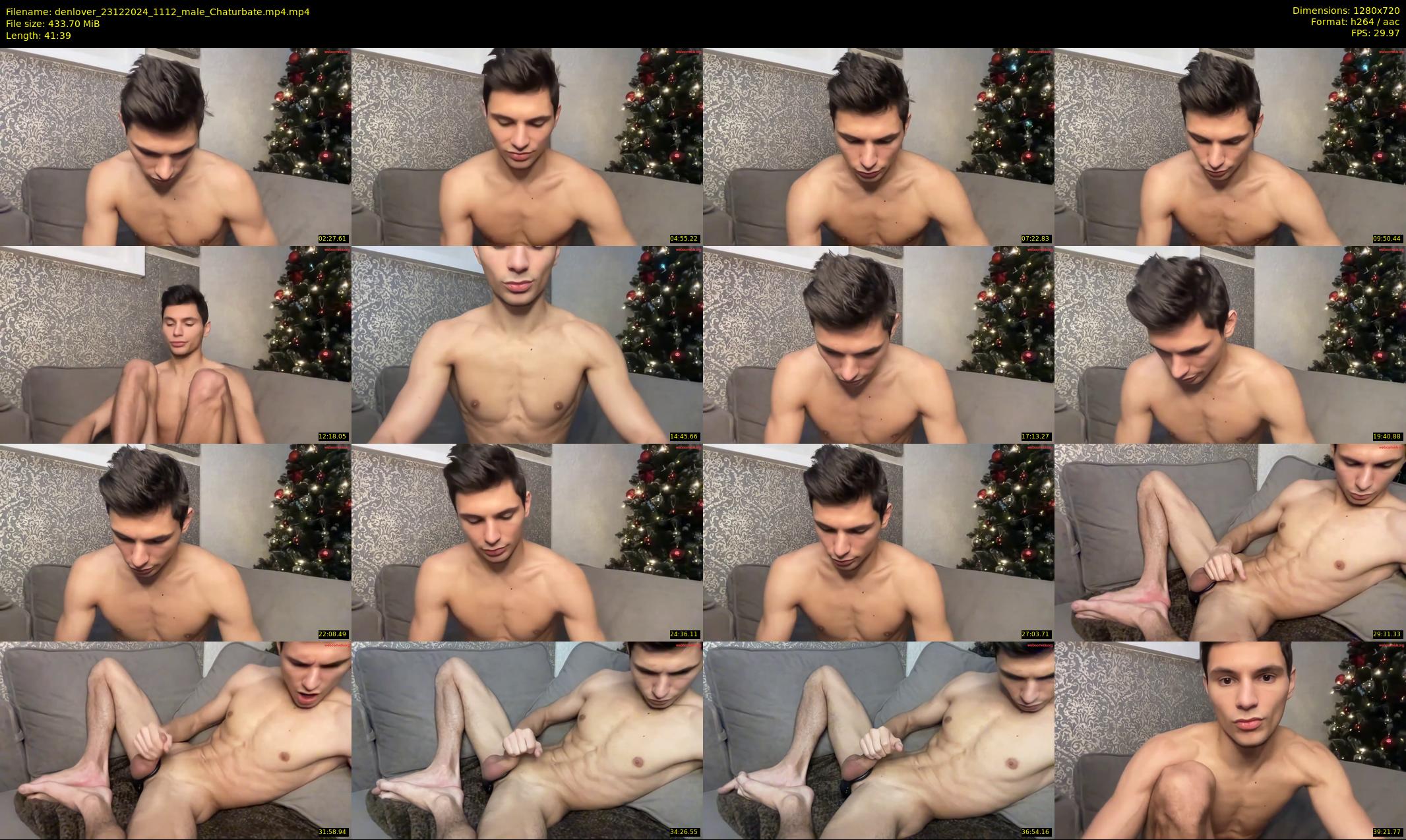 denlover — 42 minute Chaturbate male cam show recording, 720p, Dec 23, 2024