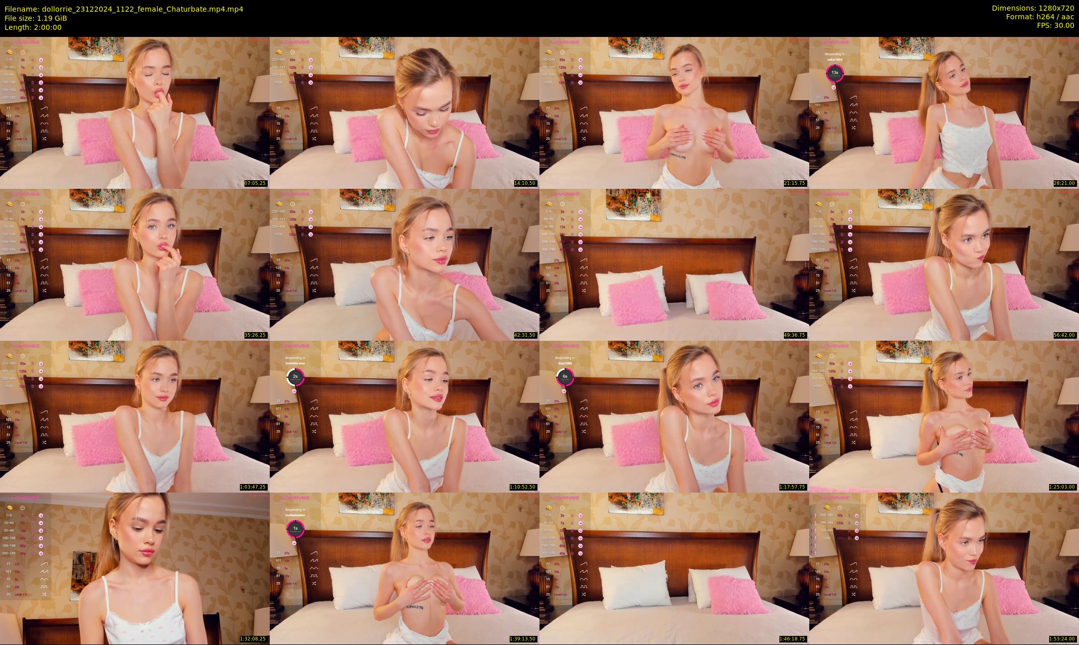 dollorrie — 120 minute Chaturbate couple cam show recording, 720p, Dec 23, 2024