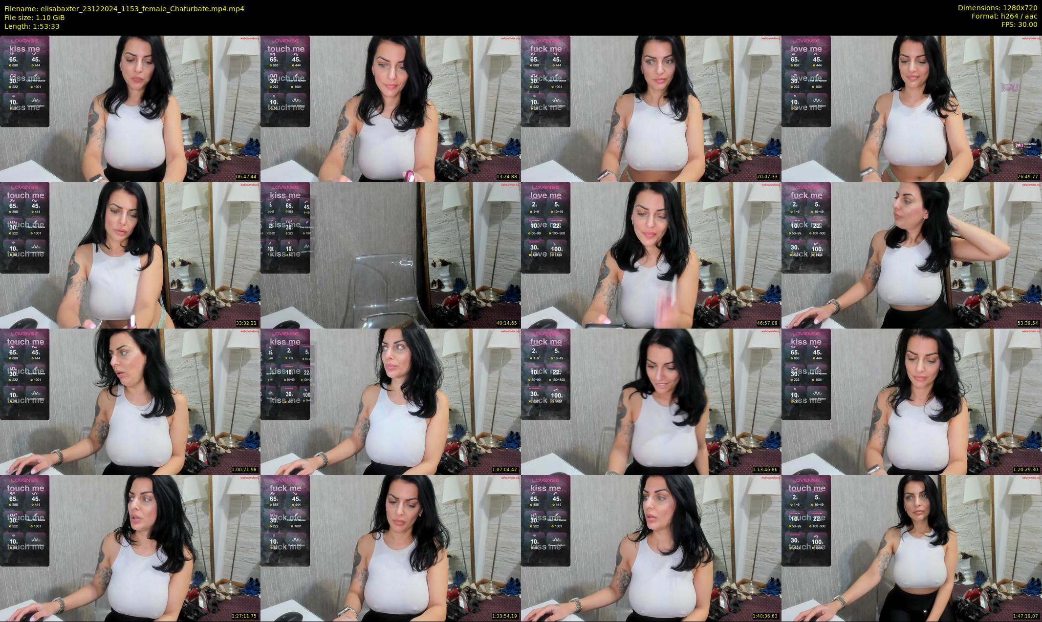elisabaxter — 114 minute Chaturbate female cam show recording, 720p, Dec 23, 2024