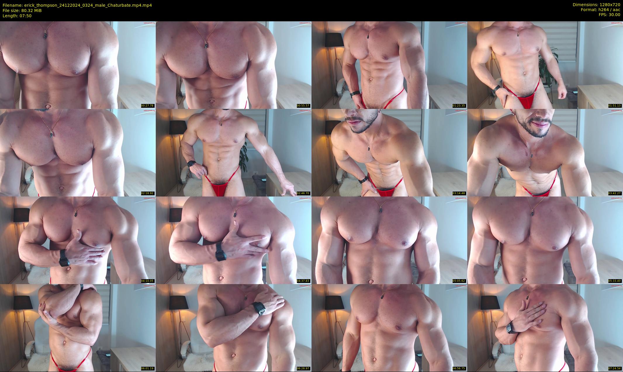 erick_thompson — 8 minute Chaturbate male cam show recording, 720p, Dec 24, 2024