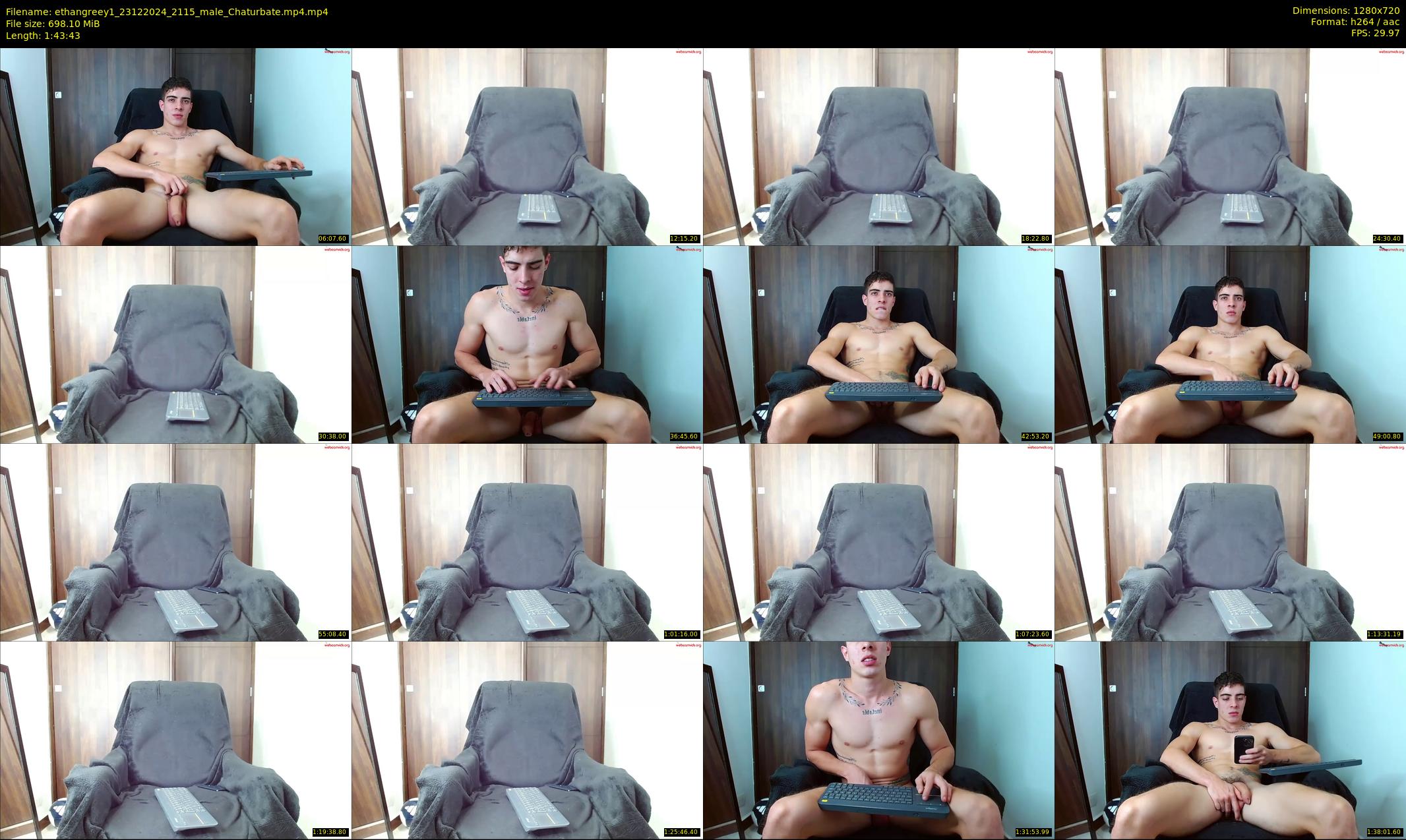 ethangreey1 — 104 minute Chaturbate male cam show recording, 720p, Dec 23, 2024
