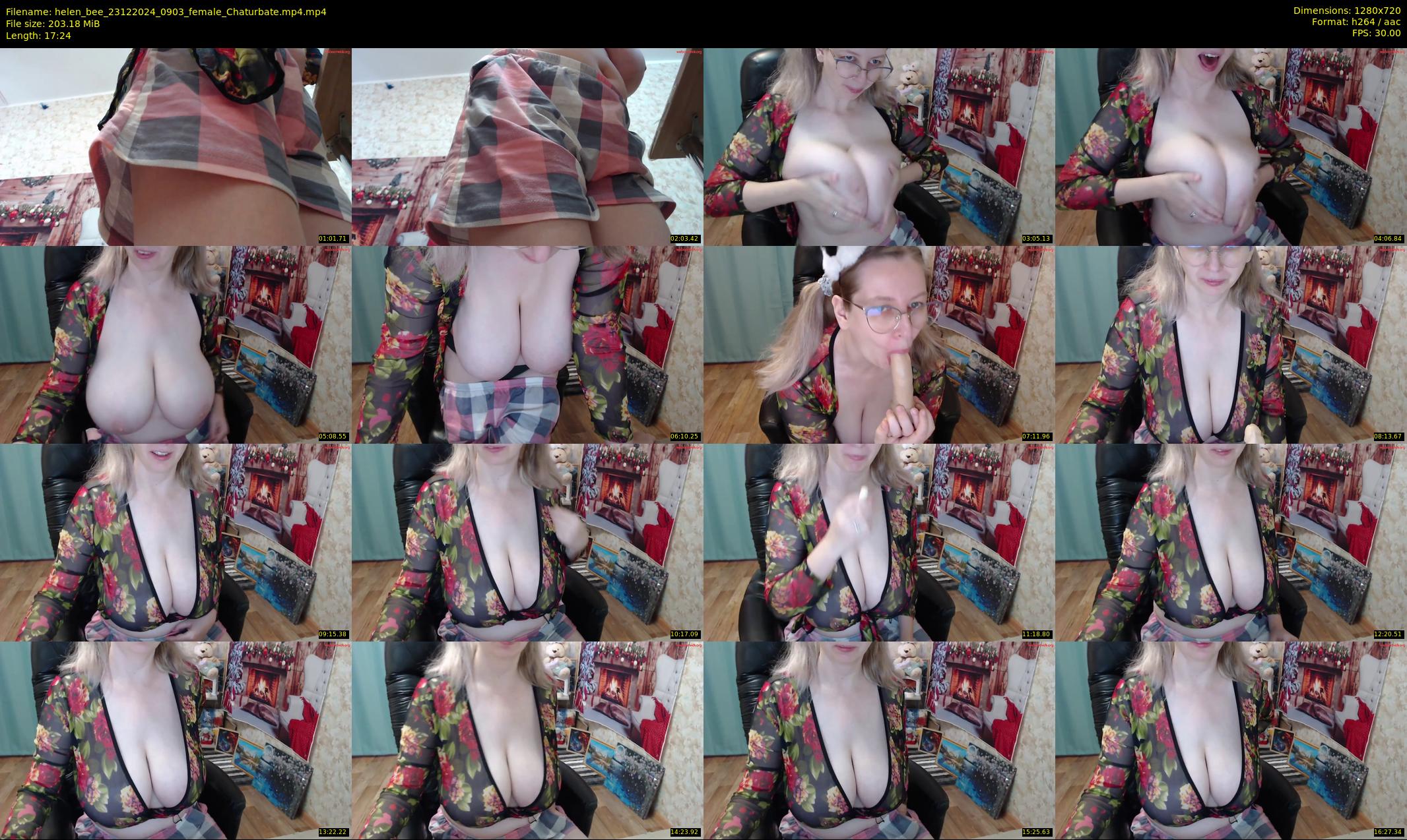helen_bee — 18 minute Chaturbate female cam show recording, 720p, Dec 23, 2024