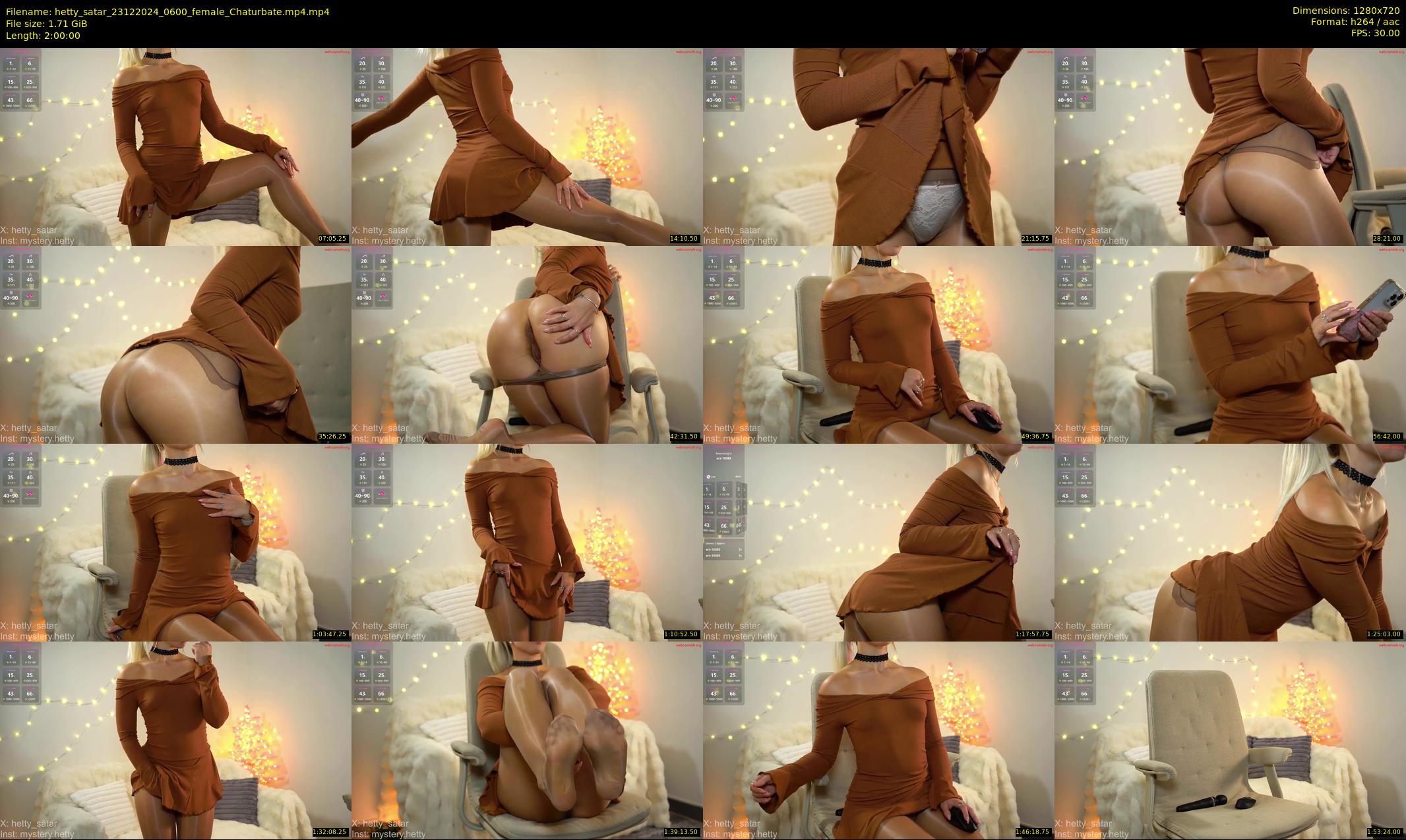 hetty_satar — 120 minute Chaturbate female cam show recording, 720p, Dec 23, 2024