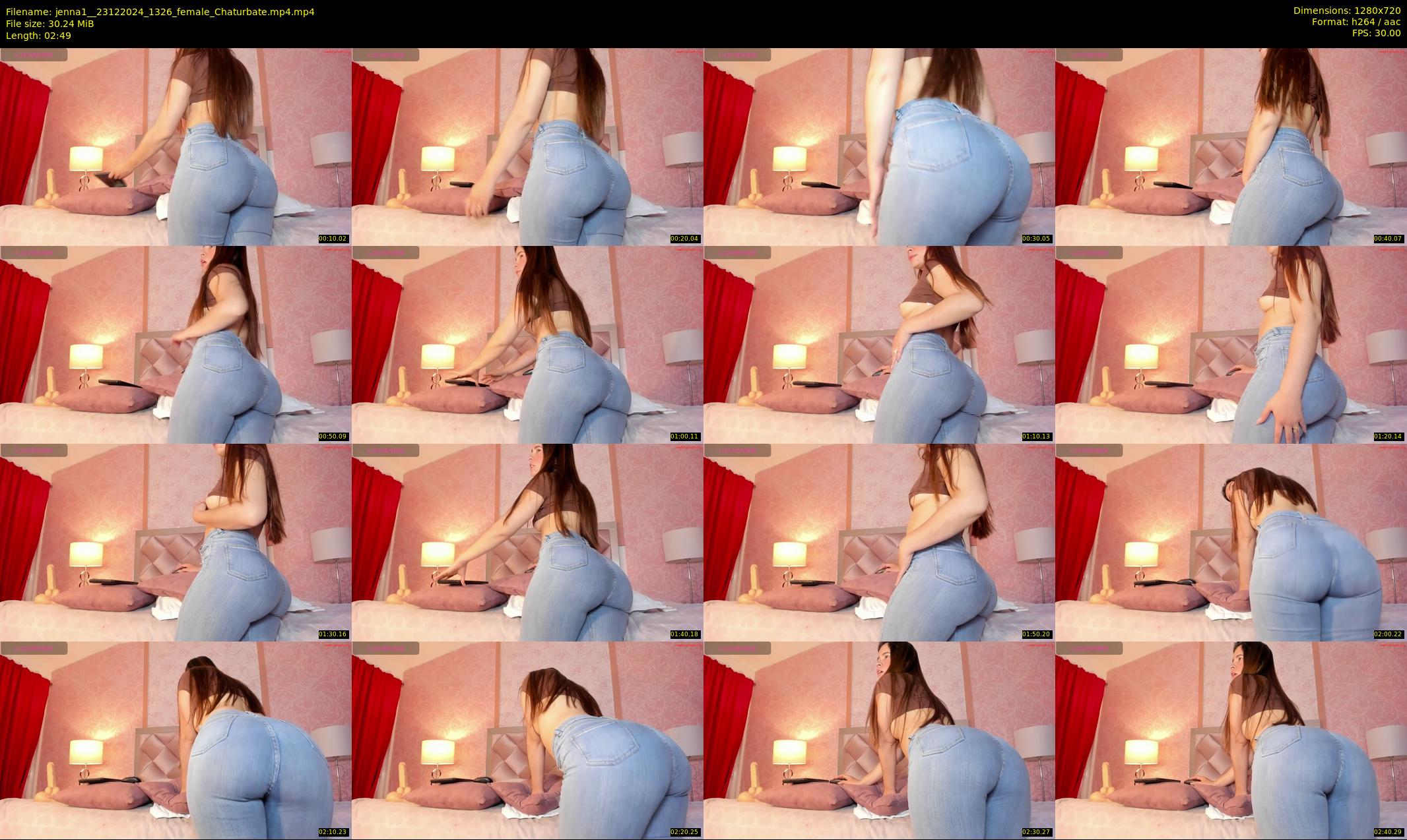jenna1_ — 3 minute Chaturbate female cam show recording, 720p, Dec 23, 2024