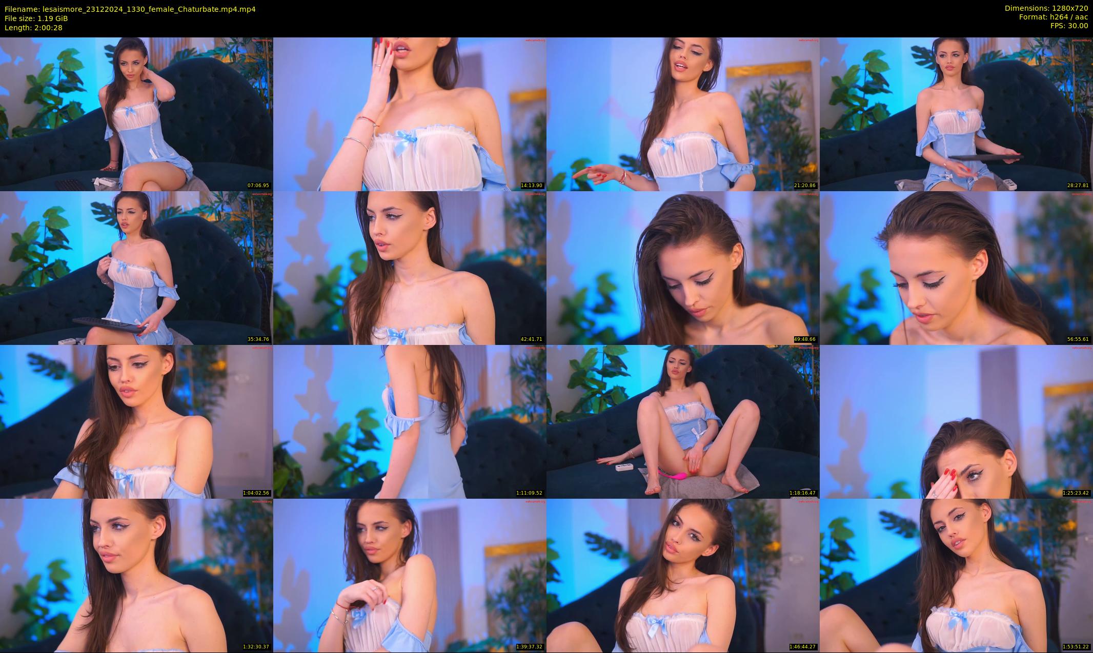 lesaismore — 121 minute Chaturbate female cam show recording, 720p, Dec 23, 2024