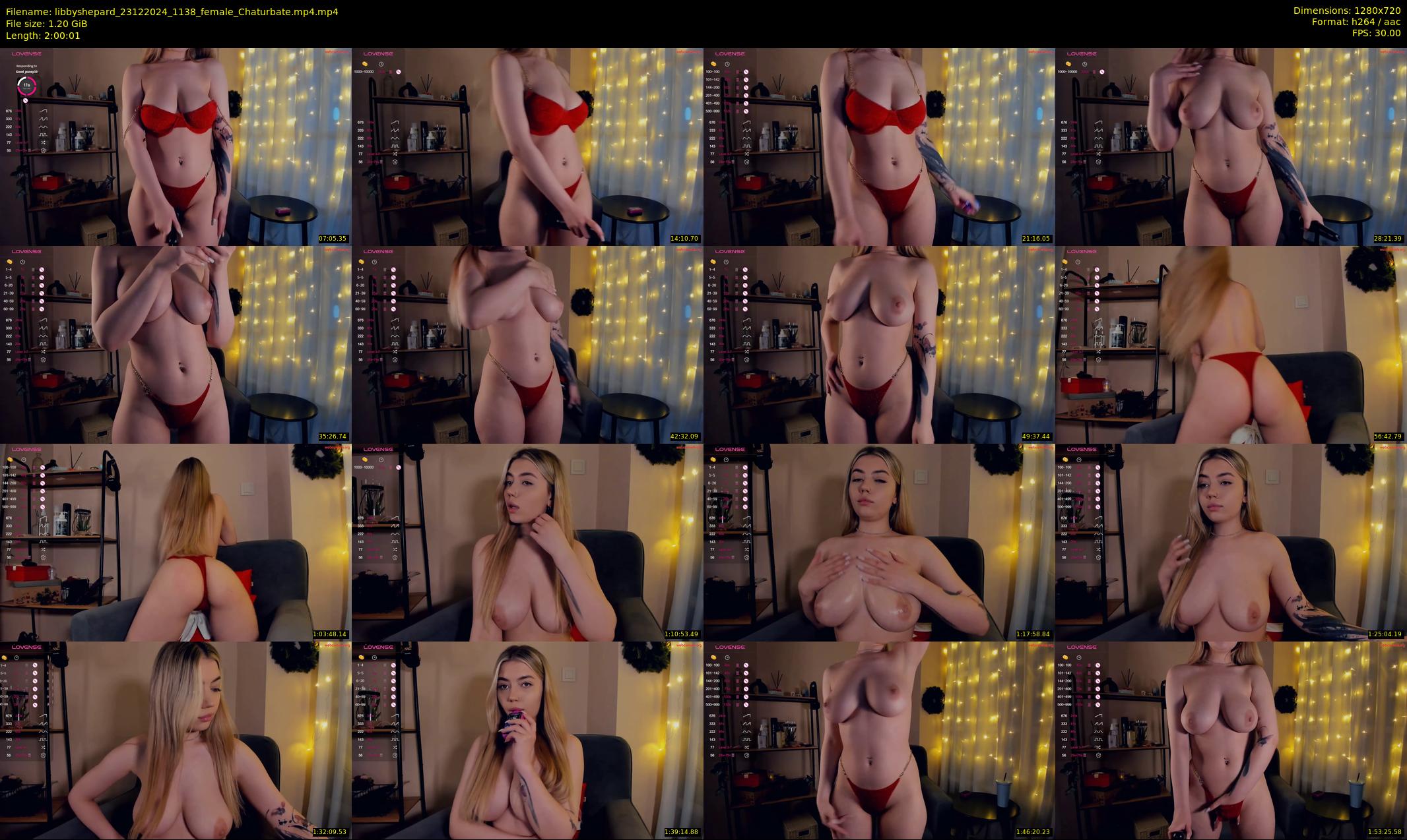 libbyshepard — 121 minute Chaturbate female cam show recording, 720p, Dec 23, 2024