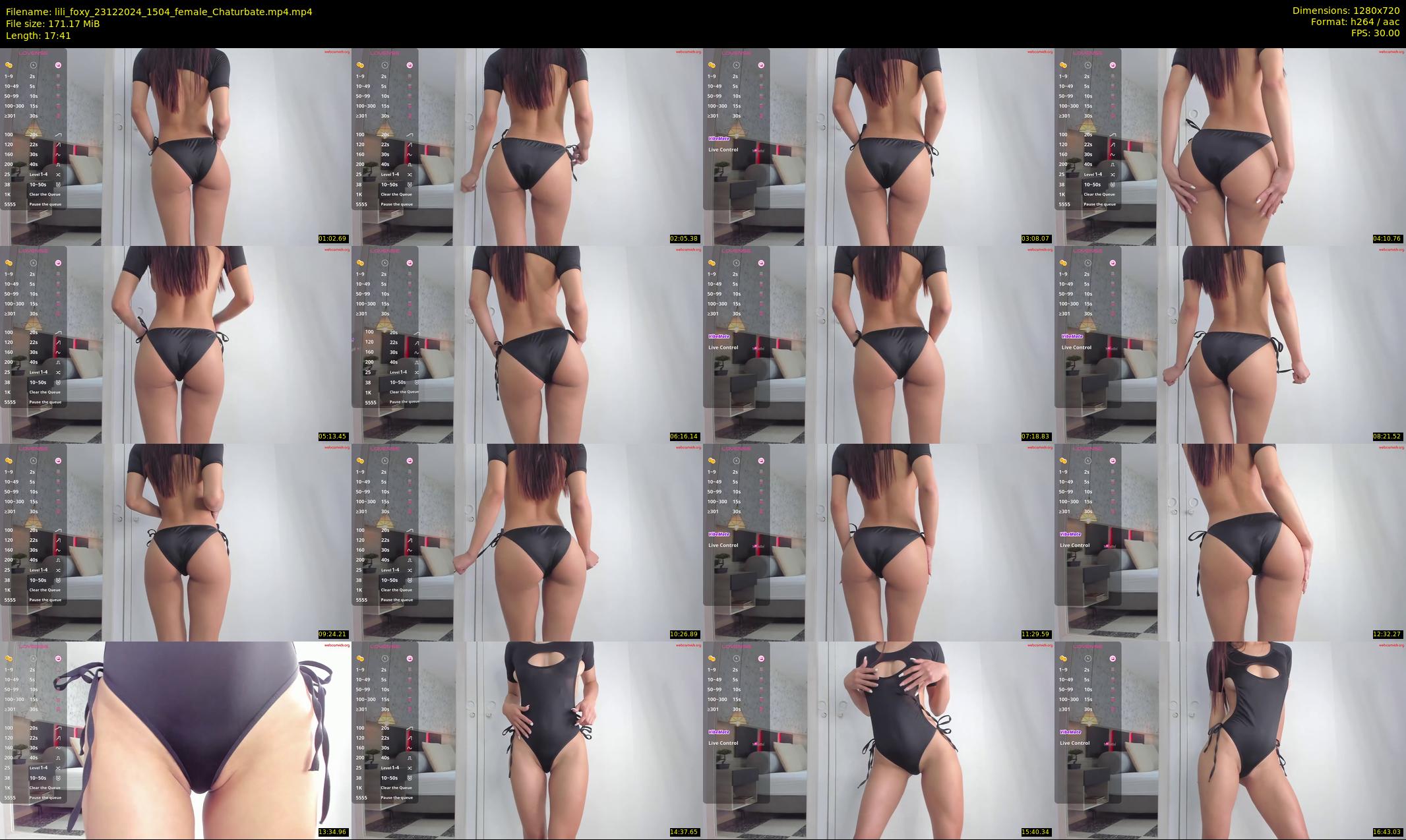 lili_foxy — 18 minute Chaturbate female cam show recording, 720p, Dec 23, 2024