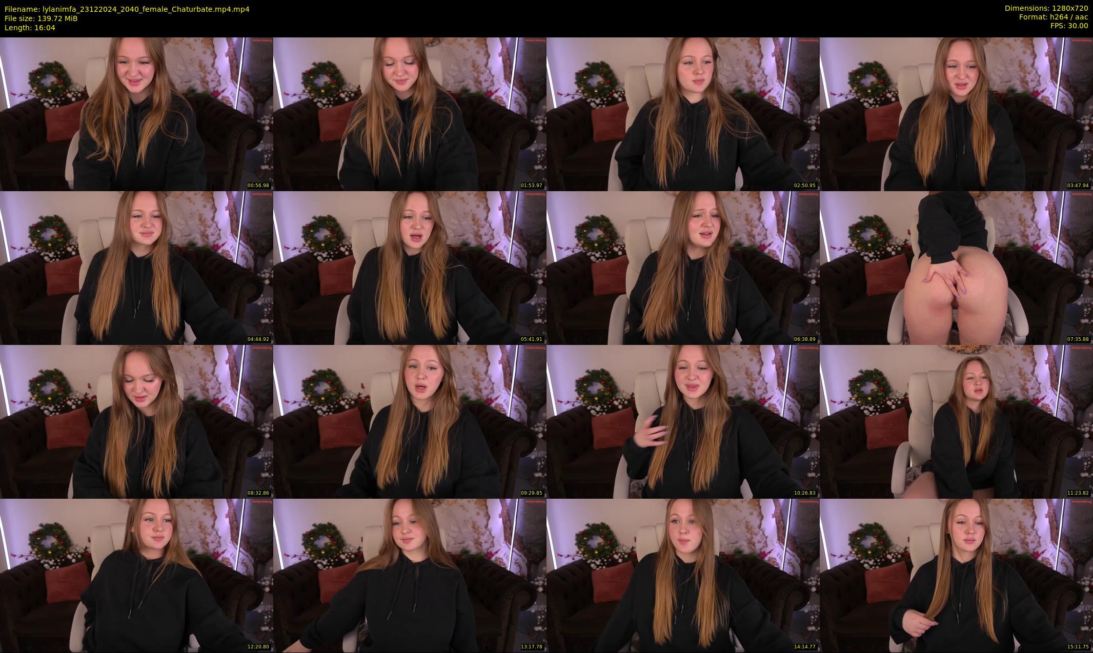 lylanimfa — 17 minute Chaturbate female cam show recording, 720p, Dec 23, 2024