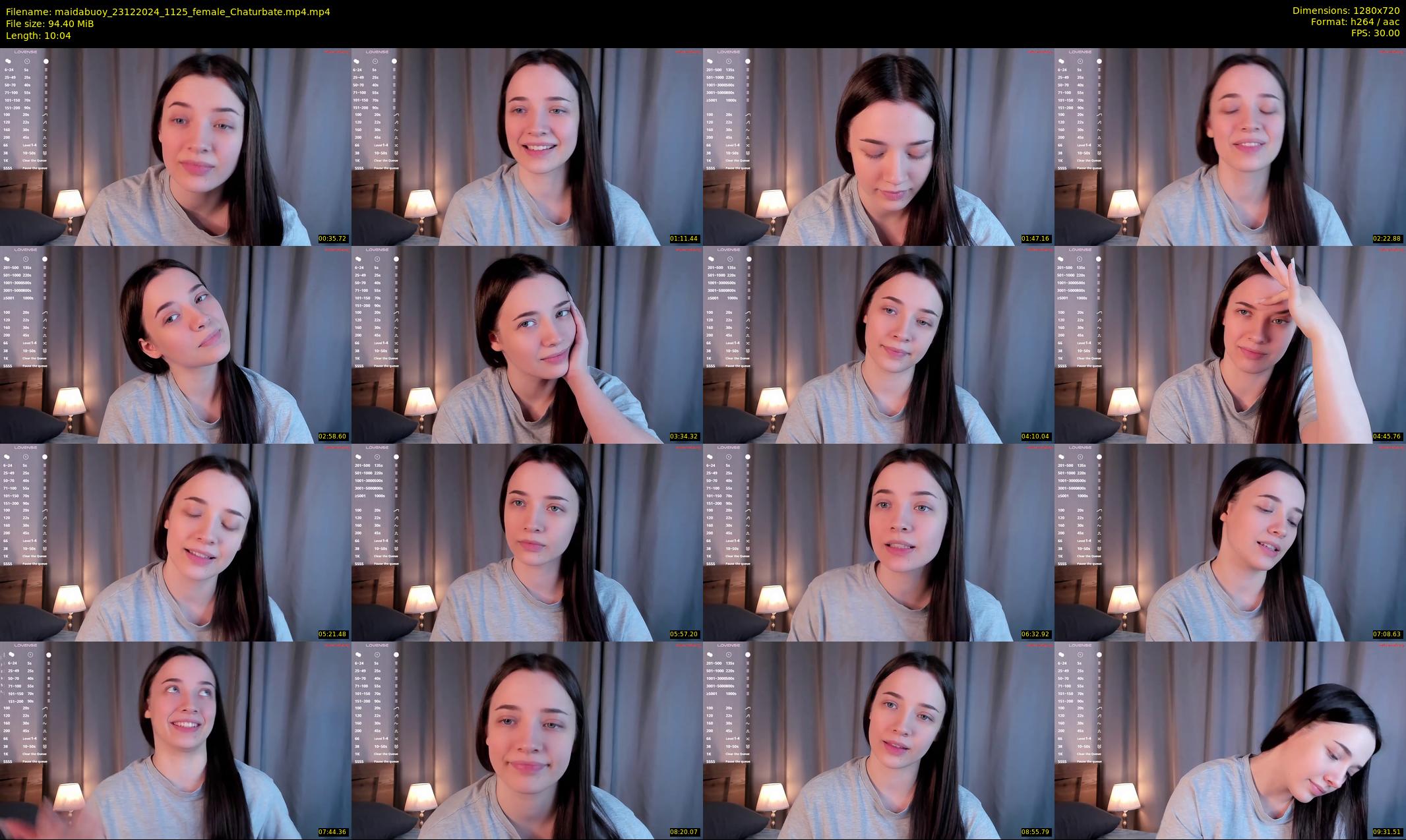 maidabuoy — 11 minute Chaturbate female cam show recording, 720p, Dec 23, 2024