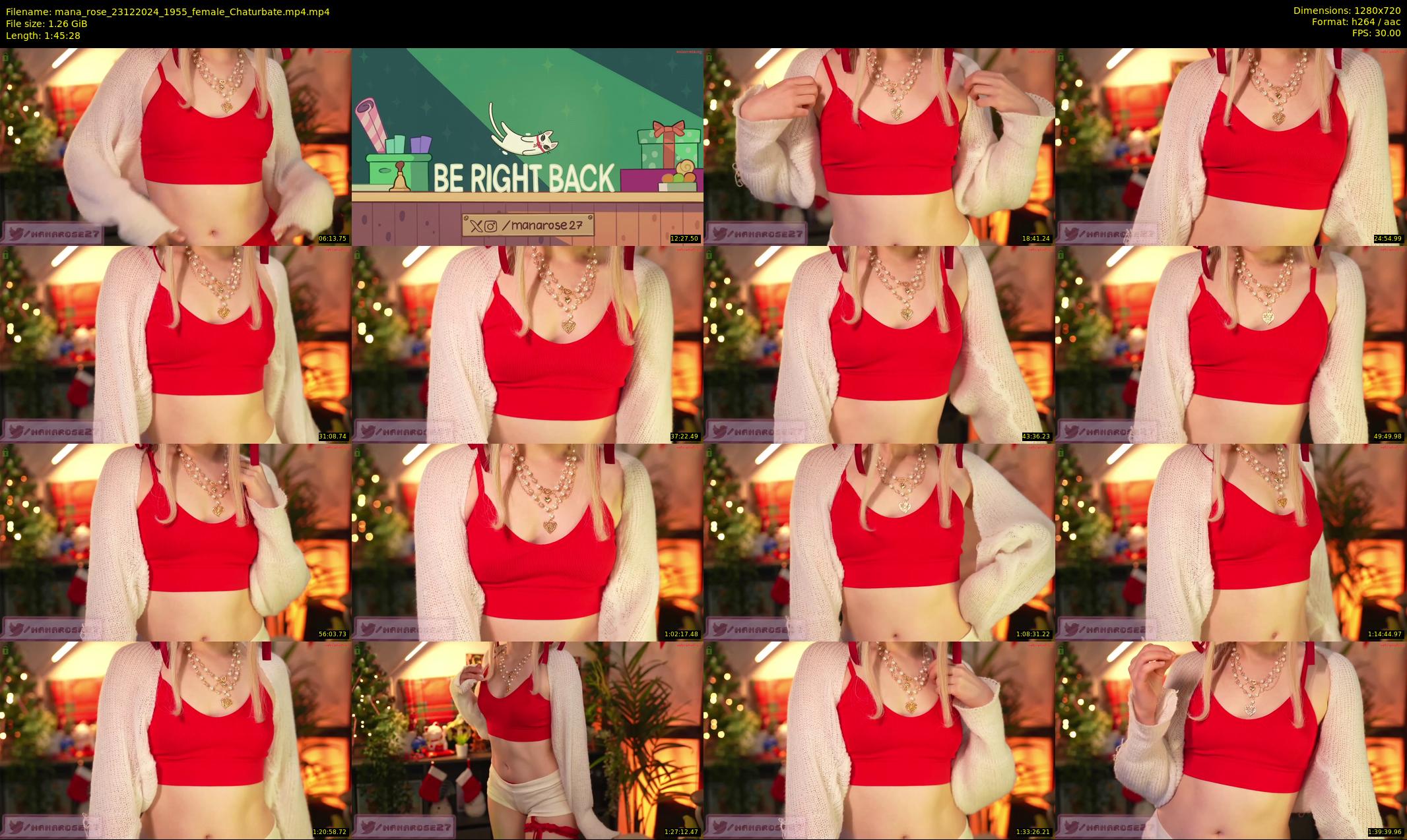 mana_rose — 106 minute Chaturbate female cam show recording, 720p, Dec 23, 2024