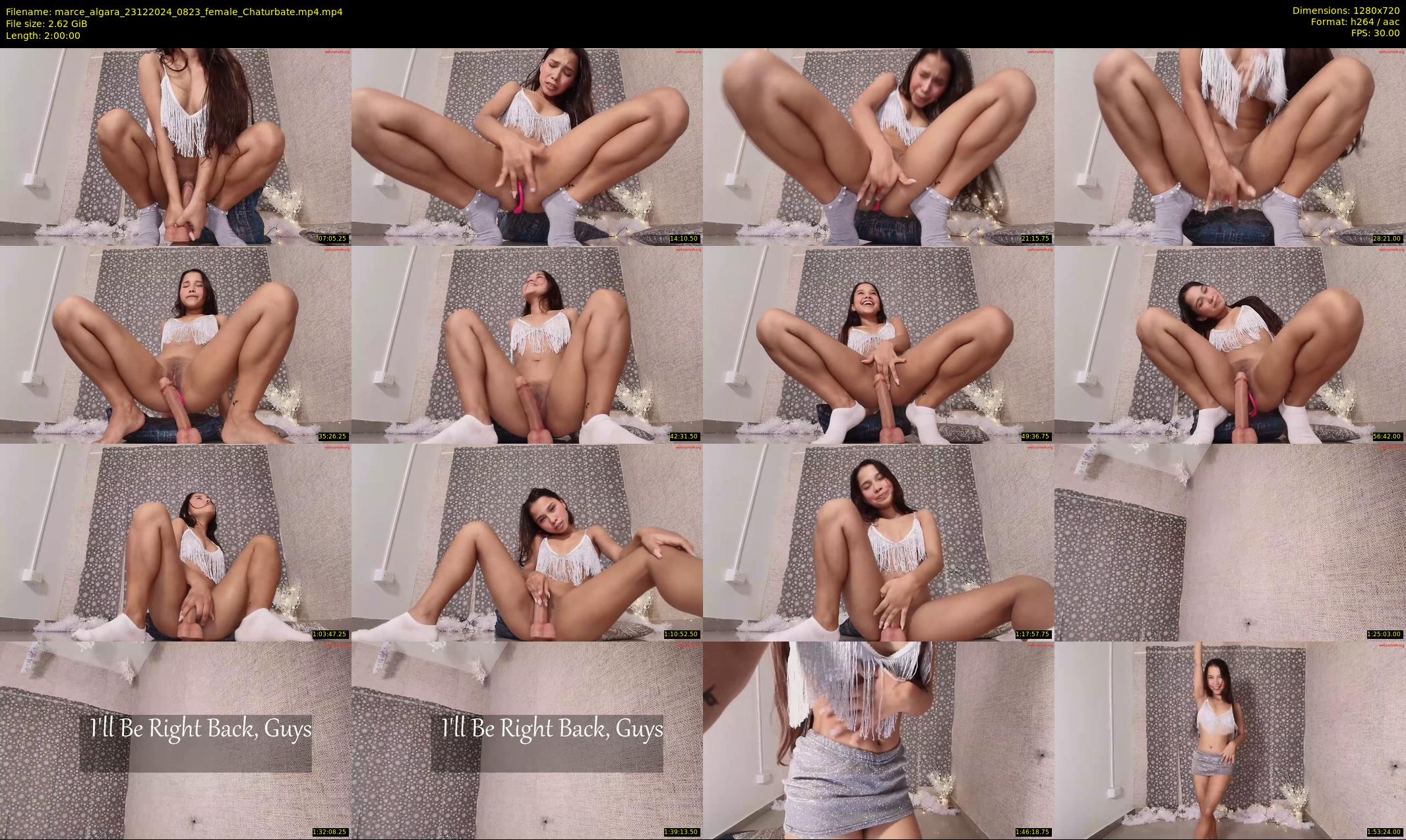 marce_algara — 120 minute Chaturbate female cam show recording, 720p, Dec 23, 2024