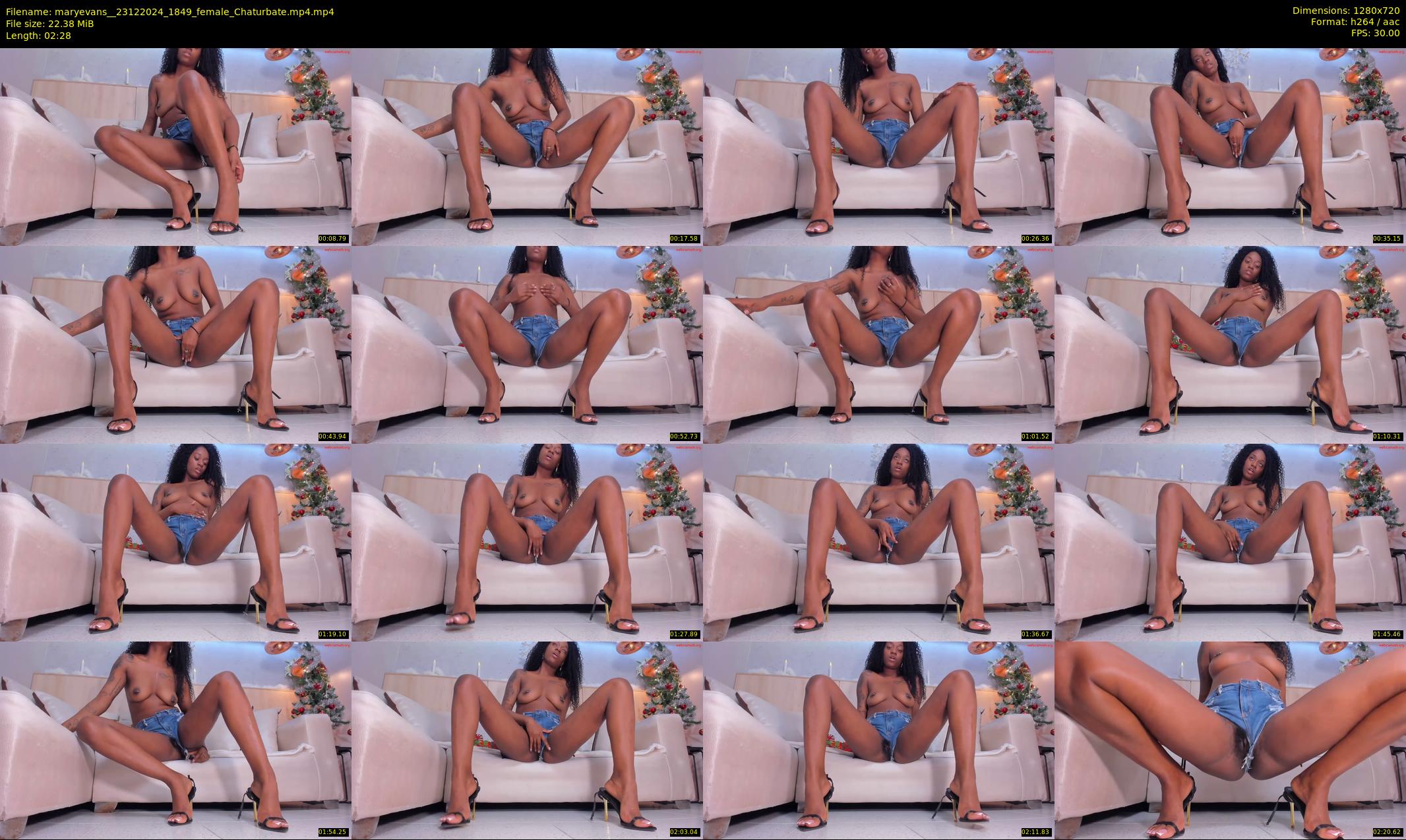 maryevans_ — 3 minute Chaturbate female cam show recording, 720p, Dec 23, 2024