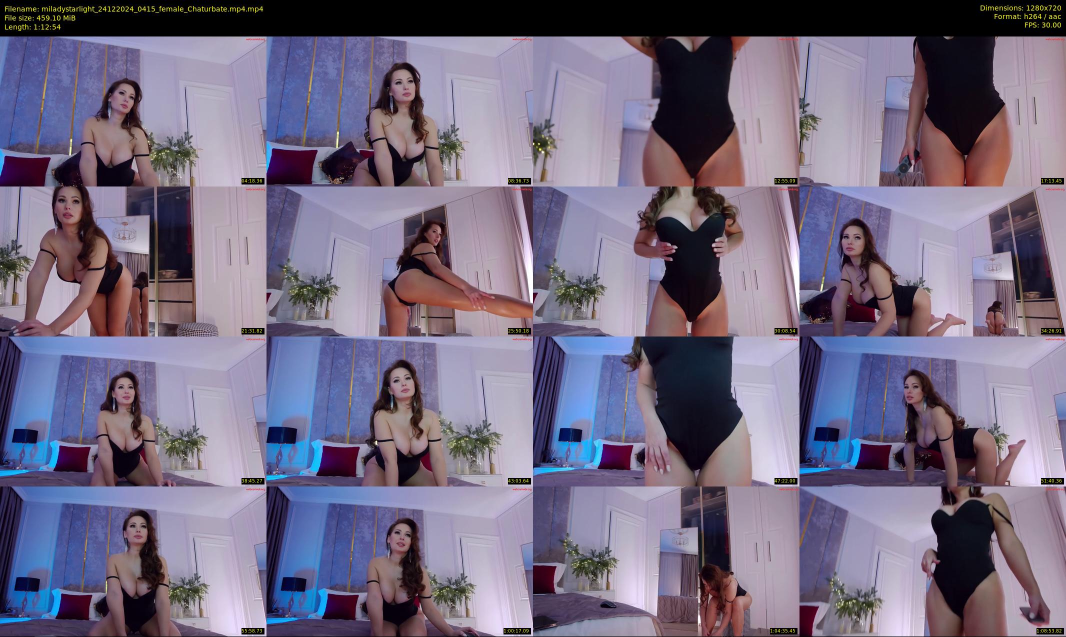 miladystarlight — 73 minute Chaturbate female cam show recording, 720p, Dec 24, 2024