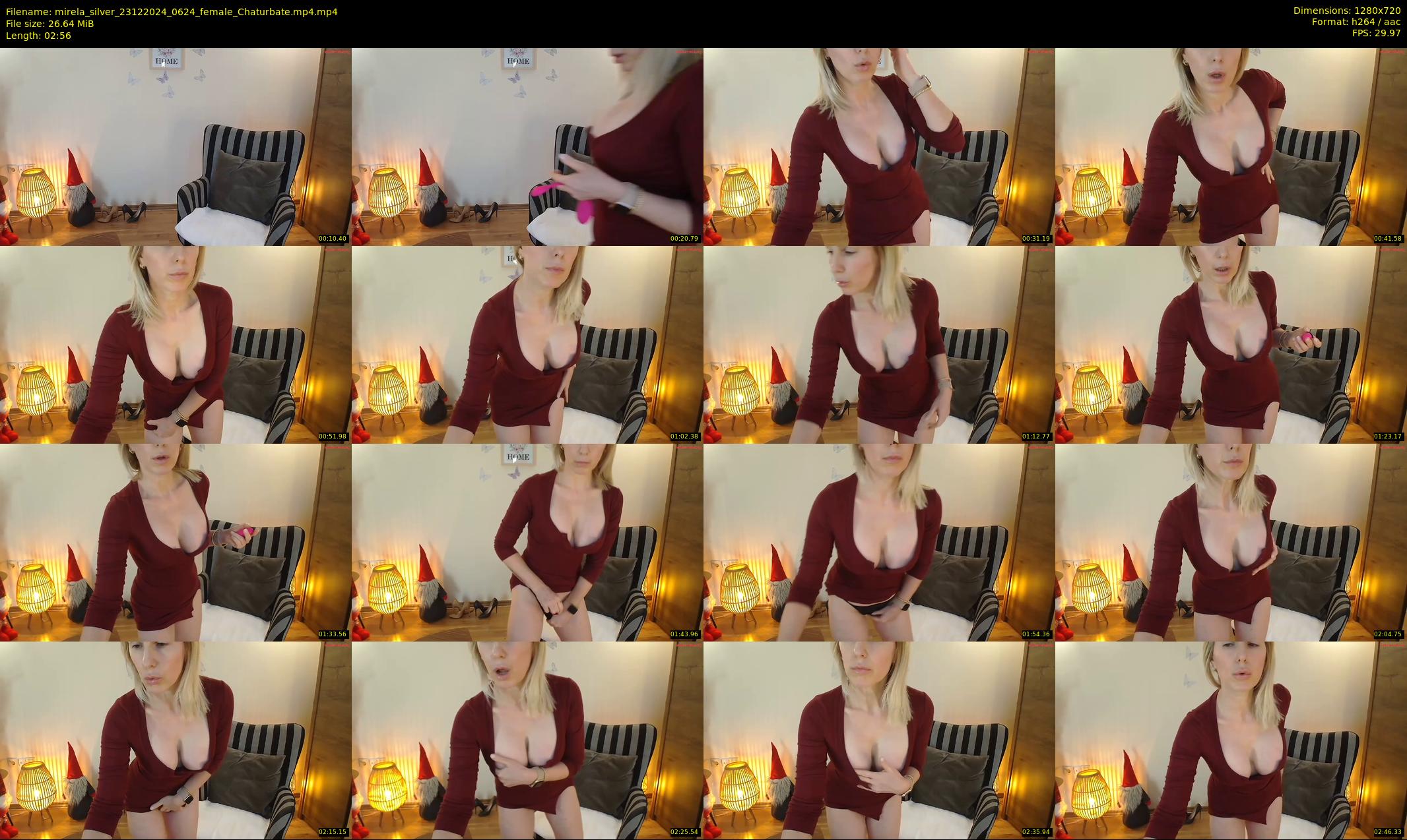 mirela_silver — 3 minute Chaturbate female cam show recording, 720p, Dec 23, 2024