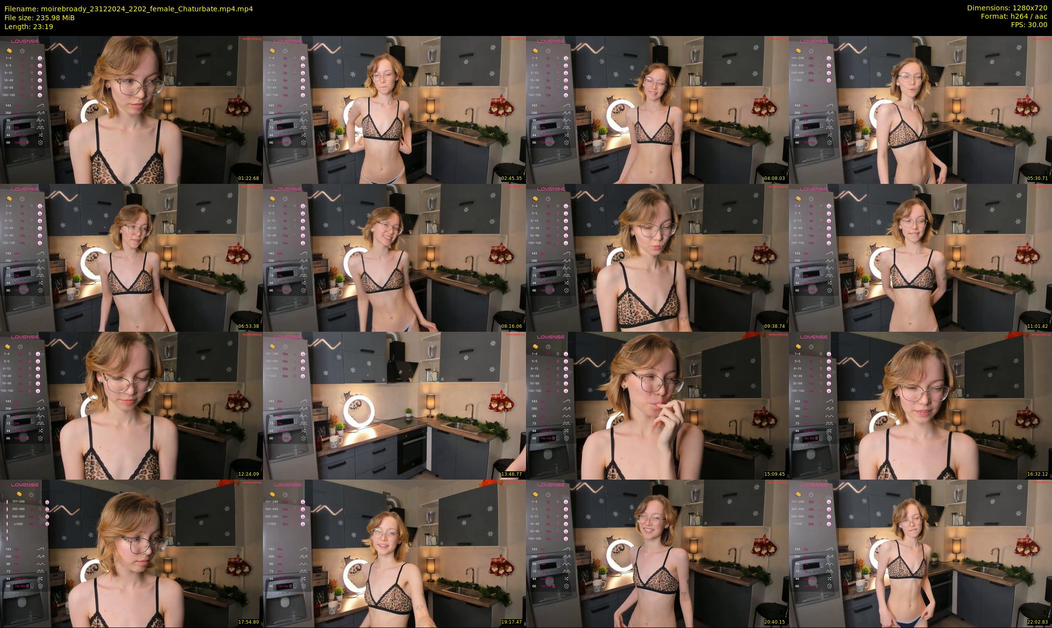 moirebroady — 24 minute Chaturbate female cam show recording, 720p, Dec 23, 2024