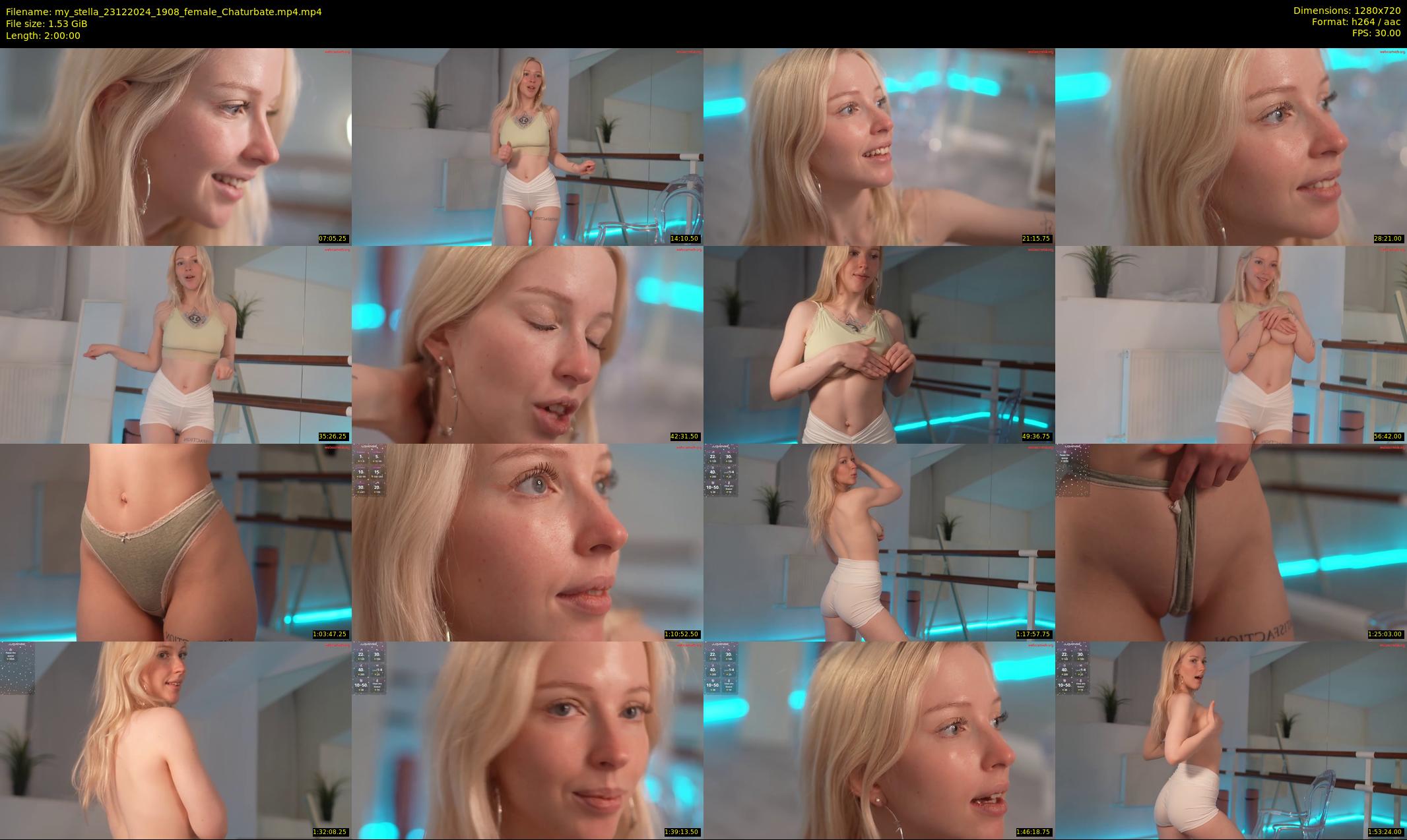 my_stella — 120 minute Chaturbate female cam show recording, 720p, Dec 23, 2024