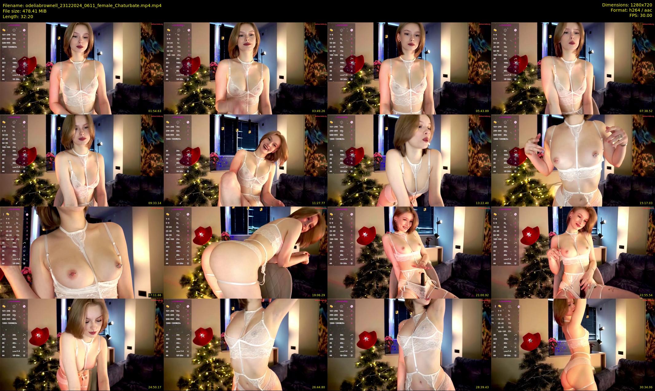 odeliabrownell — 33 minute Chaturbate female cam show recording, 720p, Dec 23, 2024