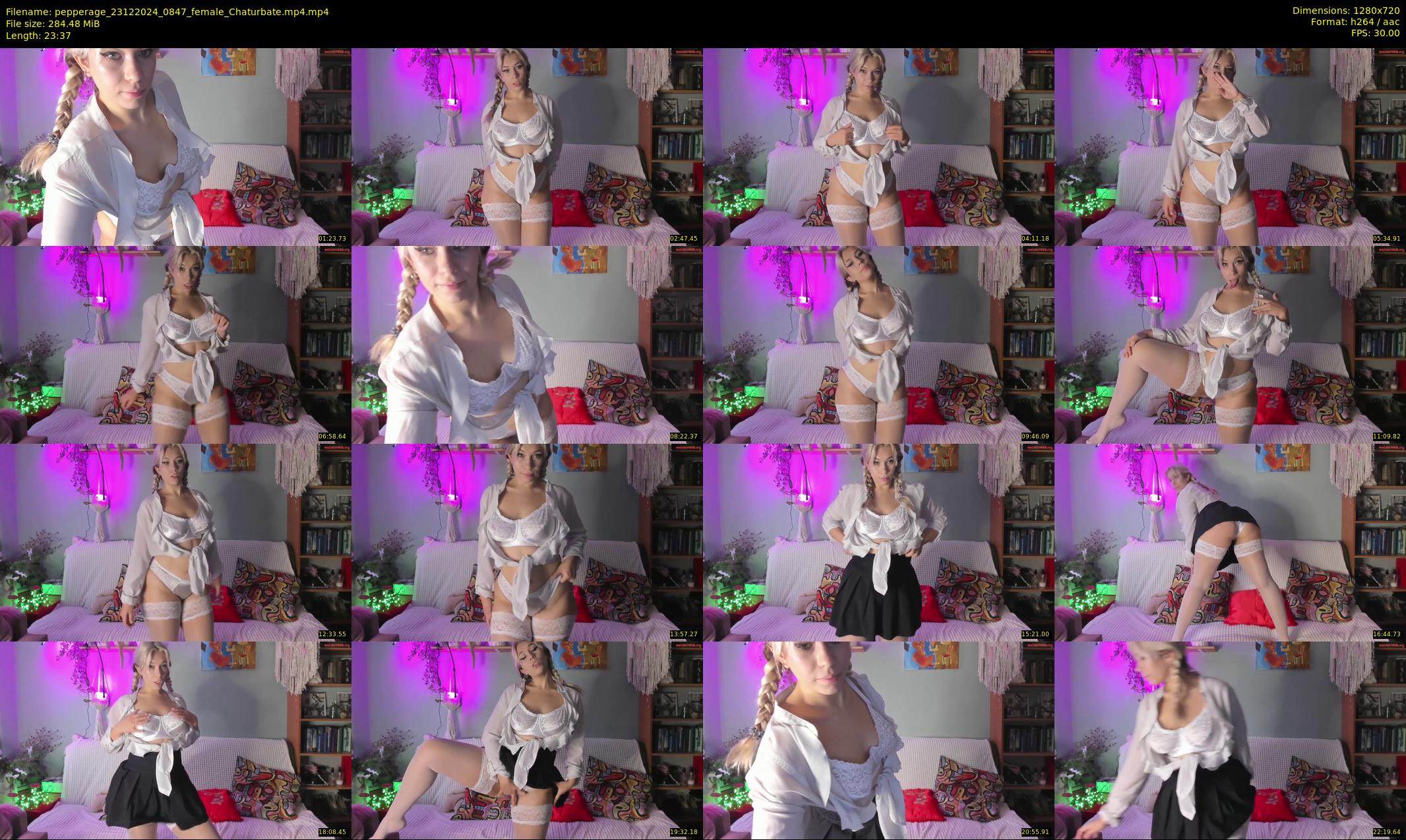 pepperage — 24 minute Chaturbate female cam show recording, 720p, Dec 23, 2024
