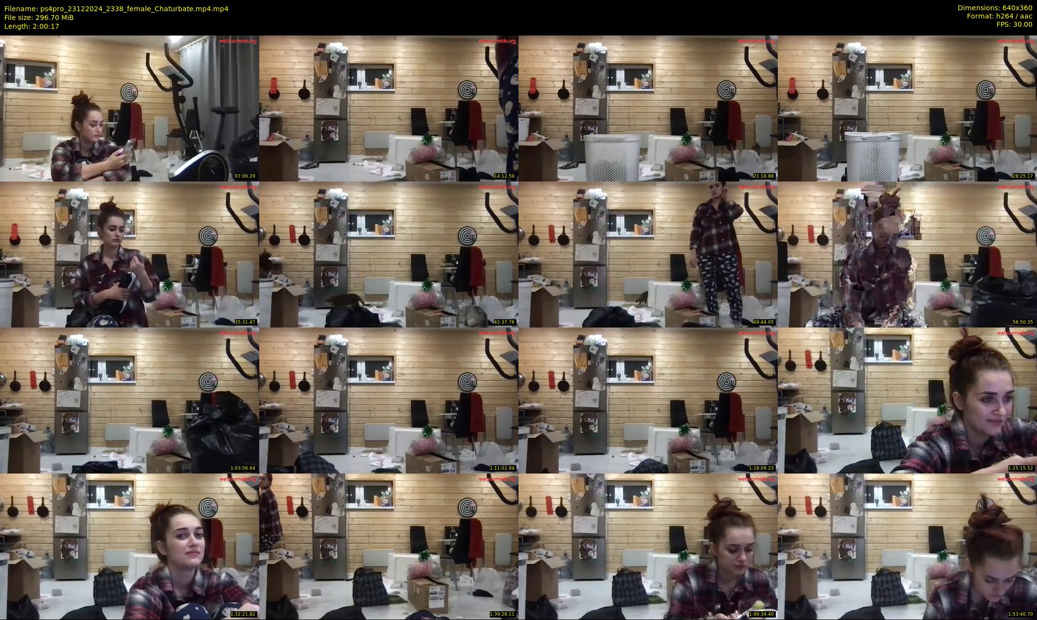 ps4pro — 121 minute Chaturbate female cam show recording, 360p, Dec 23, 2024