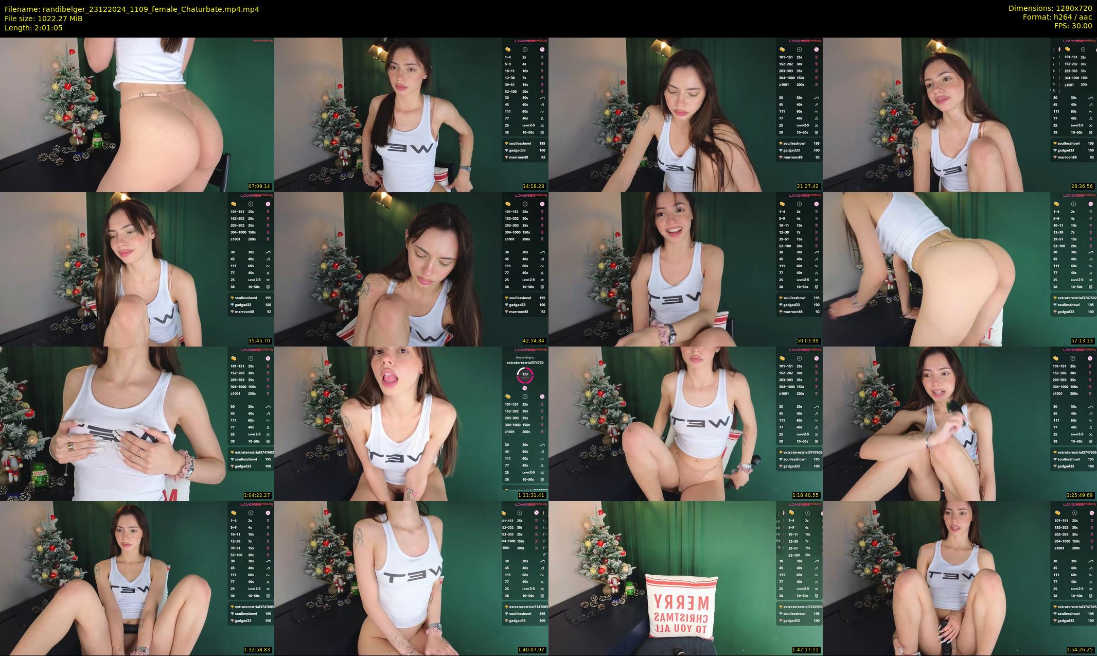 randibelger — 122 minute Chaturbate female cam show recording, 720p, Dec 23, 2024