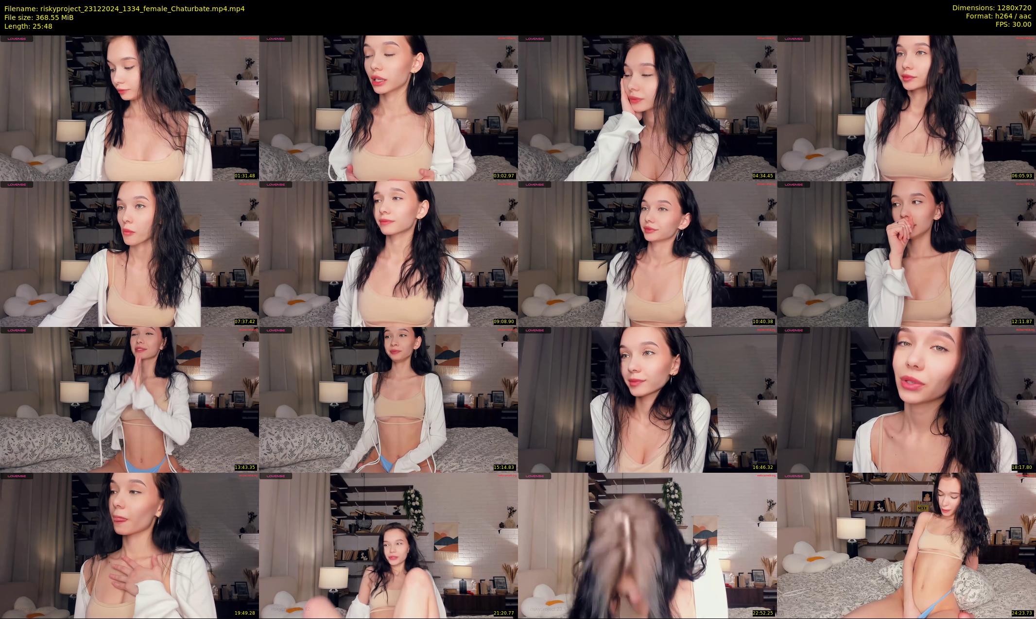 riskyproject — 26 minute Chaturbate couple cam show recording, 720p, Dec 23, 2024